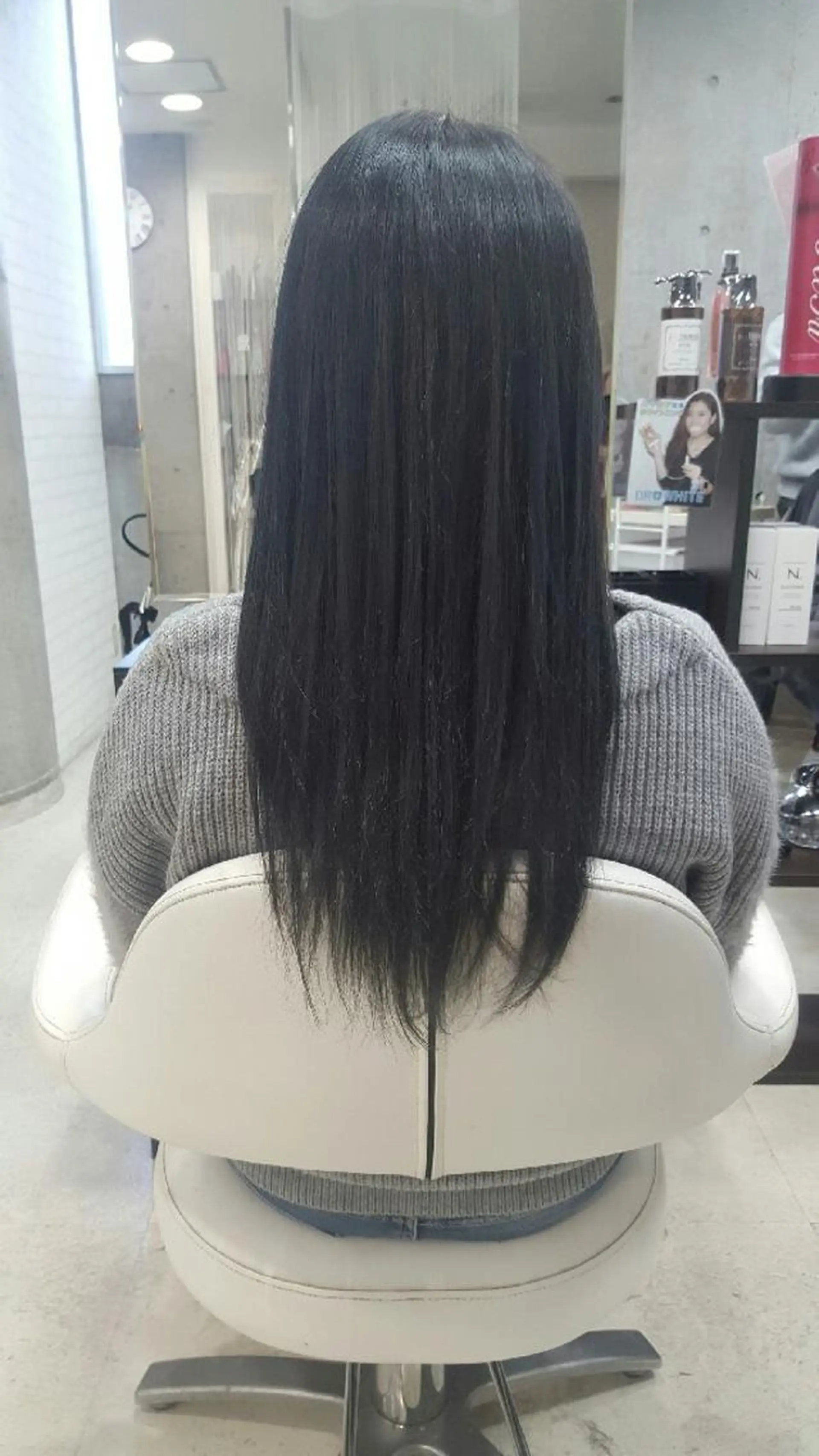ロング カット トリートメント brace 立花のヘアスタイル