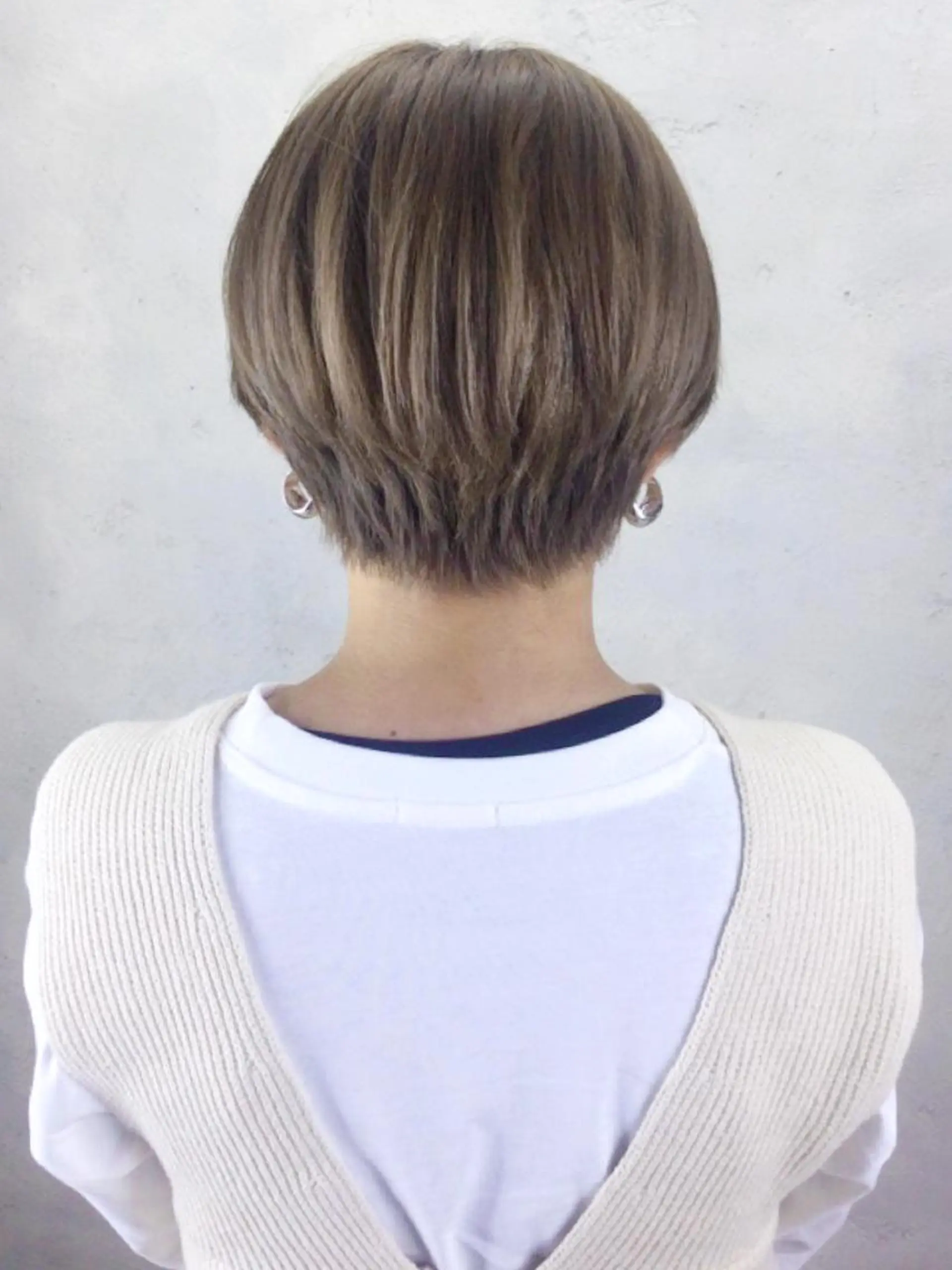 ショート カラー パーマ ヘアアレンジ マニッシュショート ショートヘア ITbyALBUM 八王子店のヘアスタイル