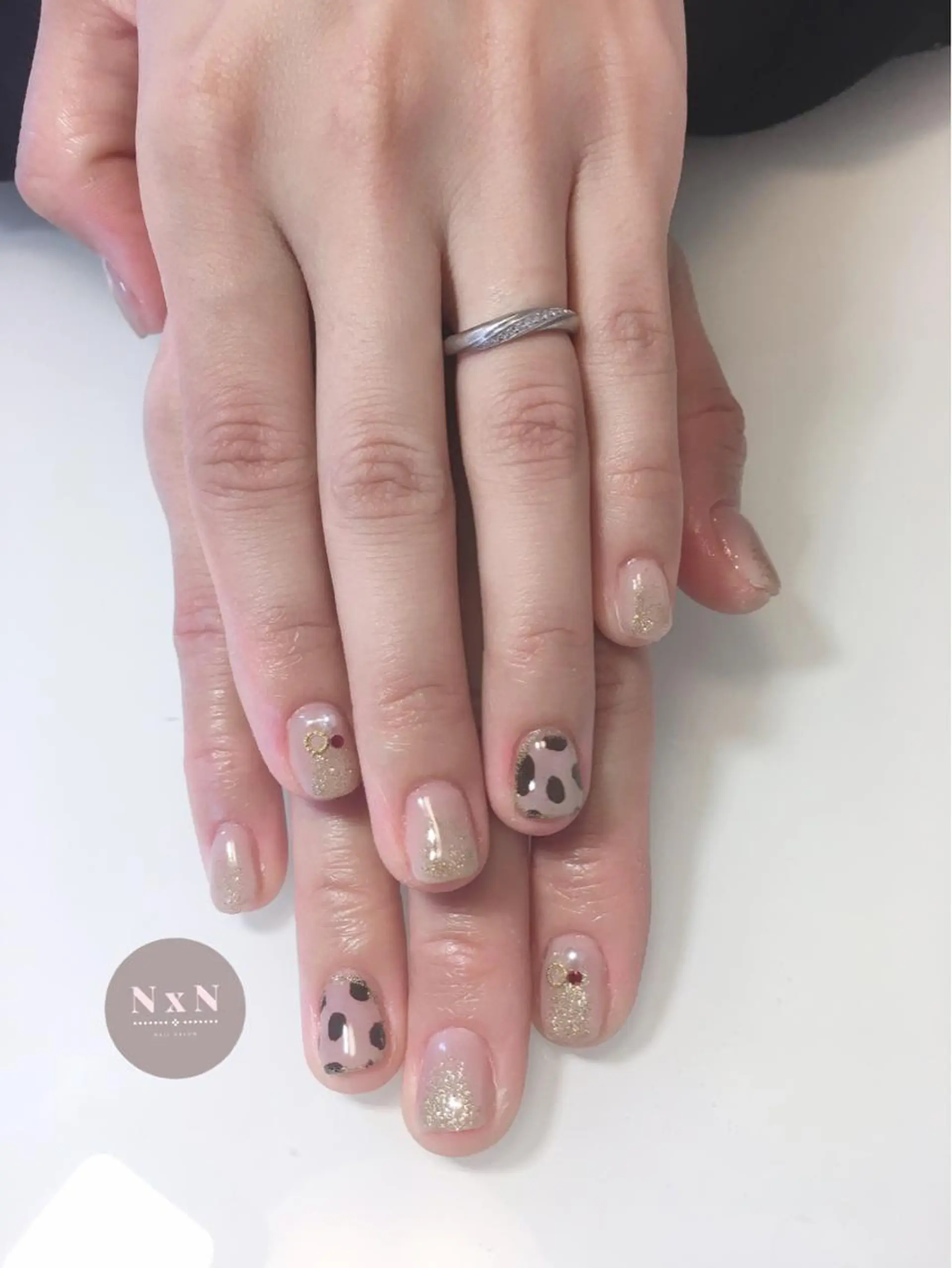 ネイル ジェルネイル ぷっくりネイル nail salon N×Nのネイルデザイン