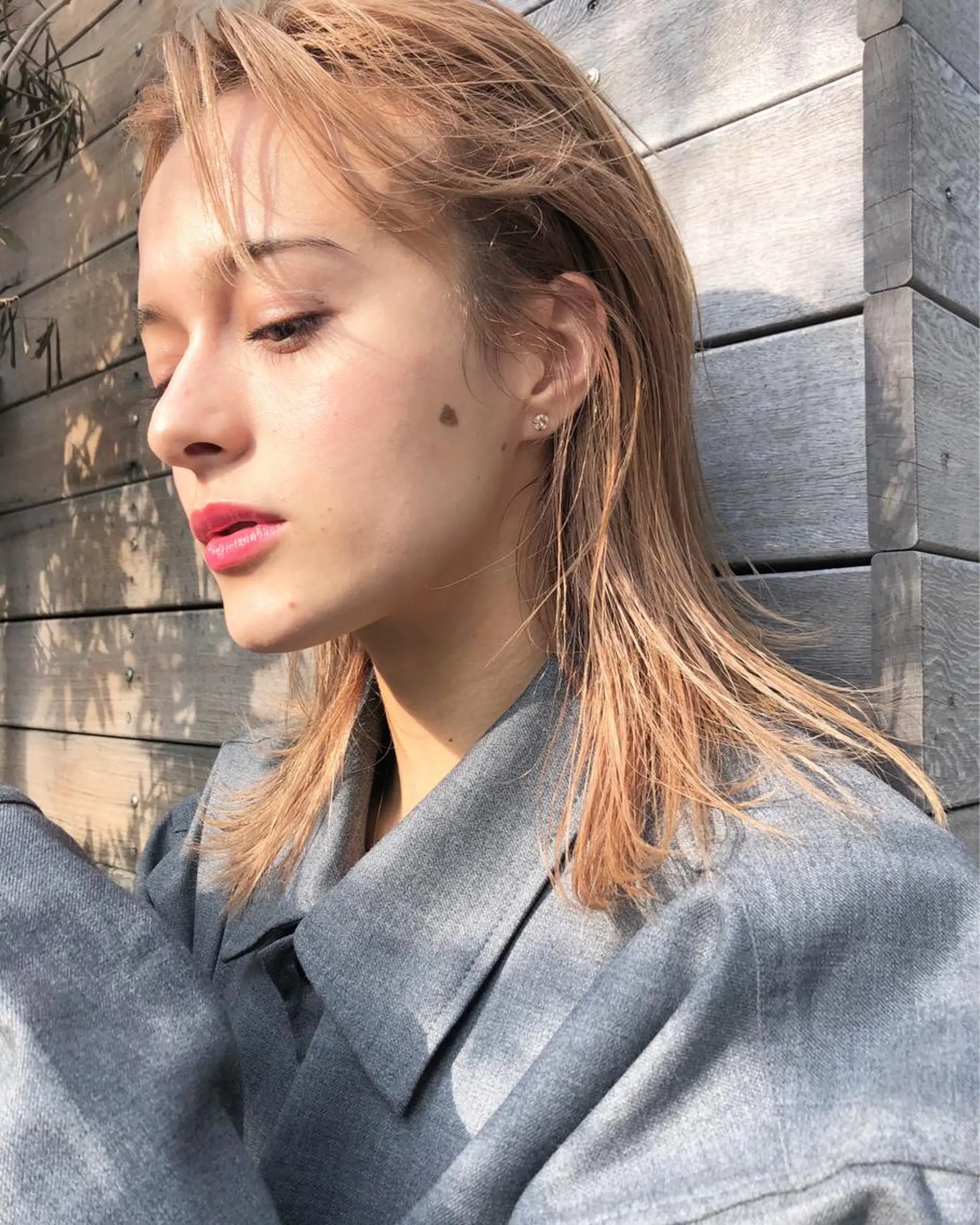 ミディアム カラー カット パーマ トリートメント PALAN K-Beauty SHINJUKU所属・“ミニモ最高評価獲得 “代表"Kohei"のヘアスタイル