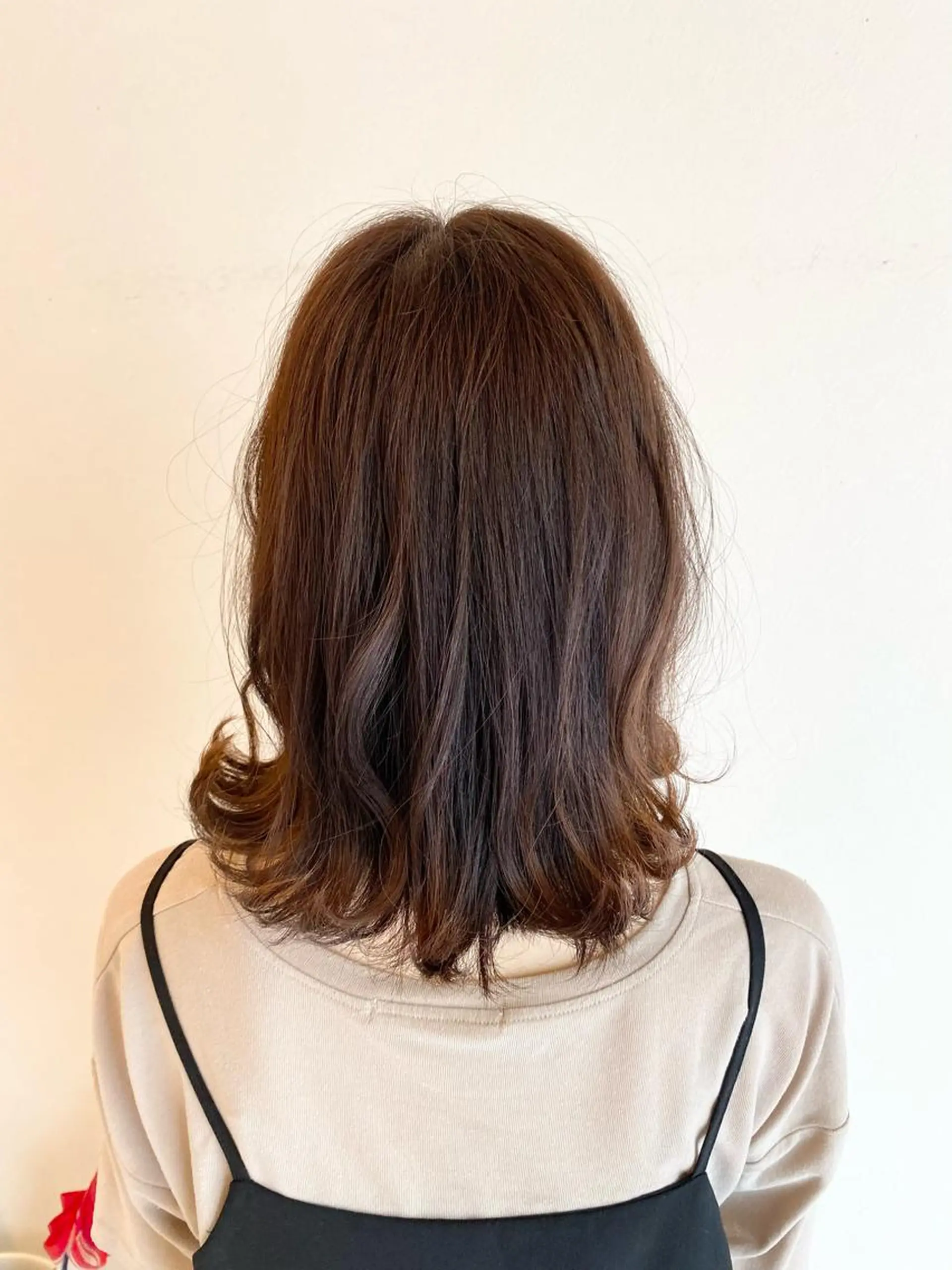 ミディアム 清水 有紗のヘアスタイル