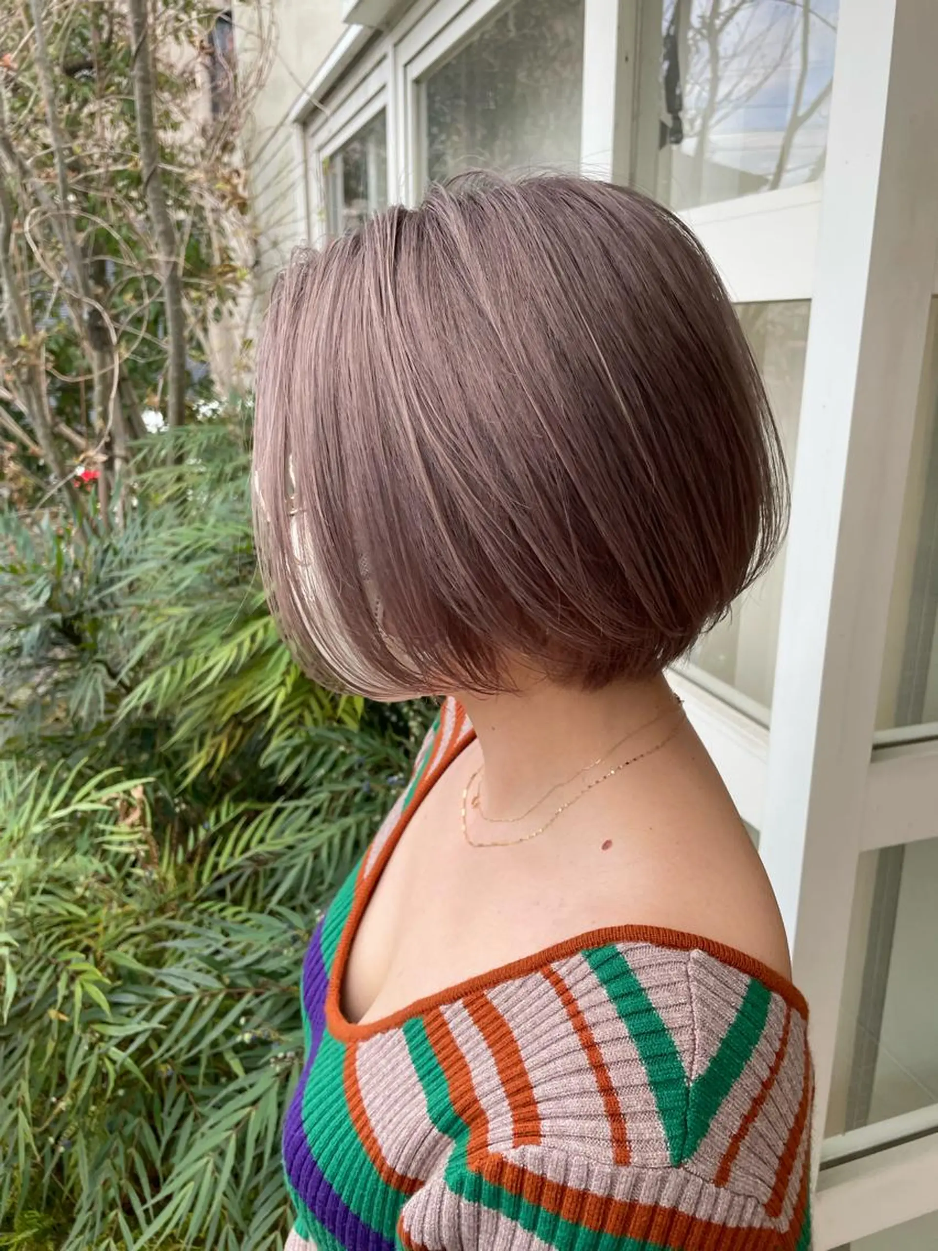 ショート カラー カット ヘアカラー サブリナシュシュ所属・朝倉 海斗のヘアスタイル