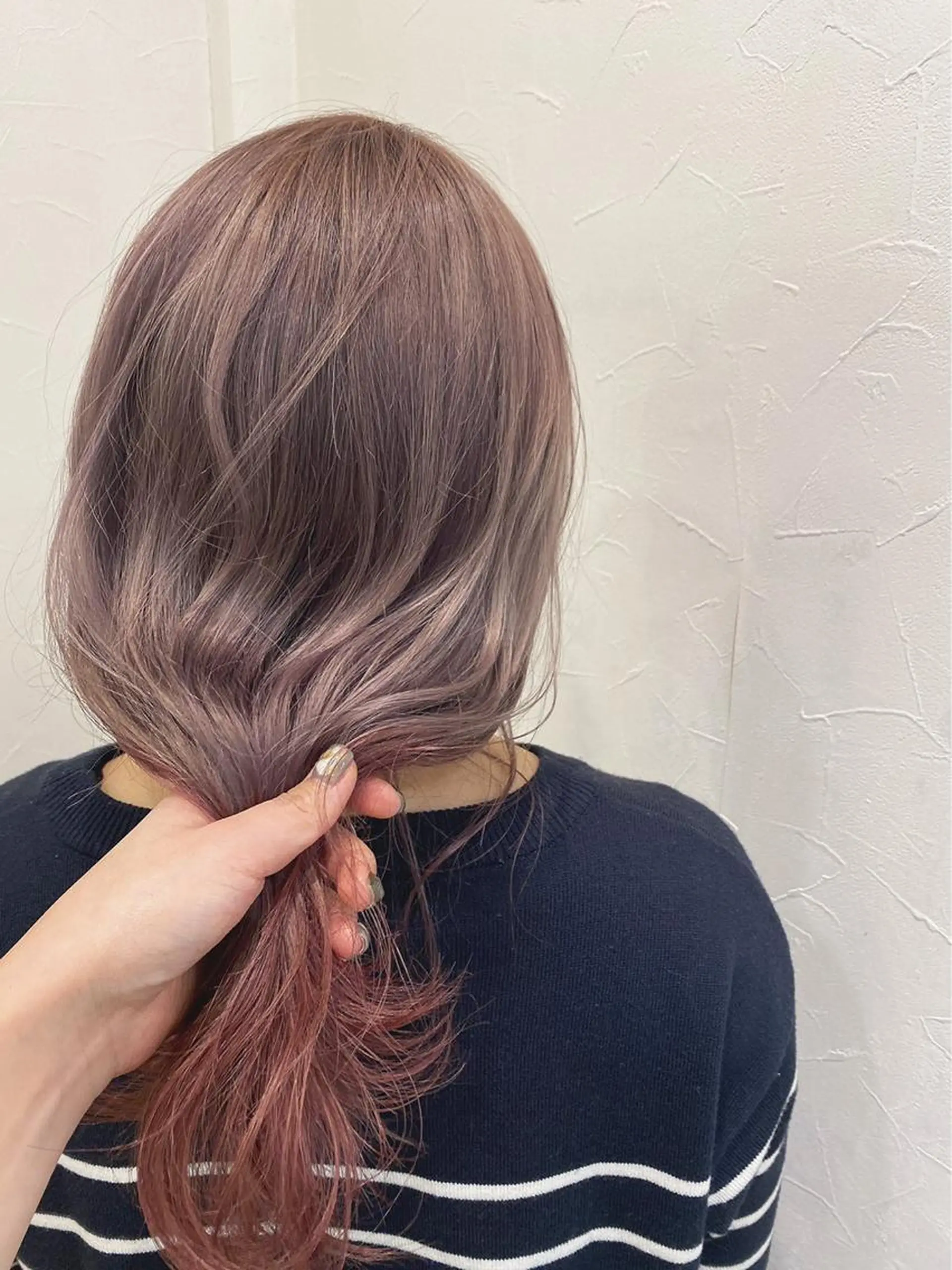 ロング カラー ゆうこ 🩷🩶のヘアスタイル