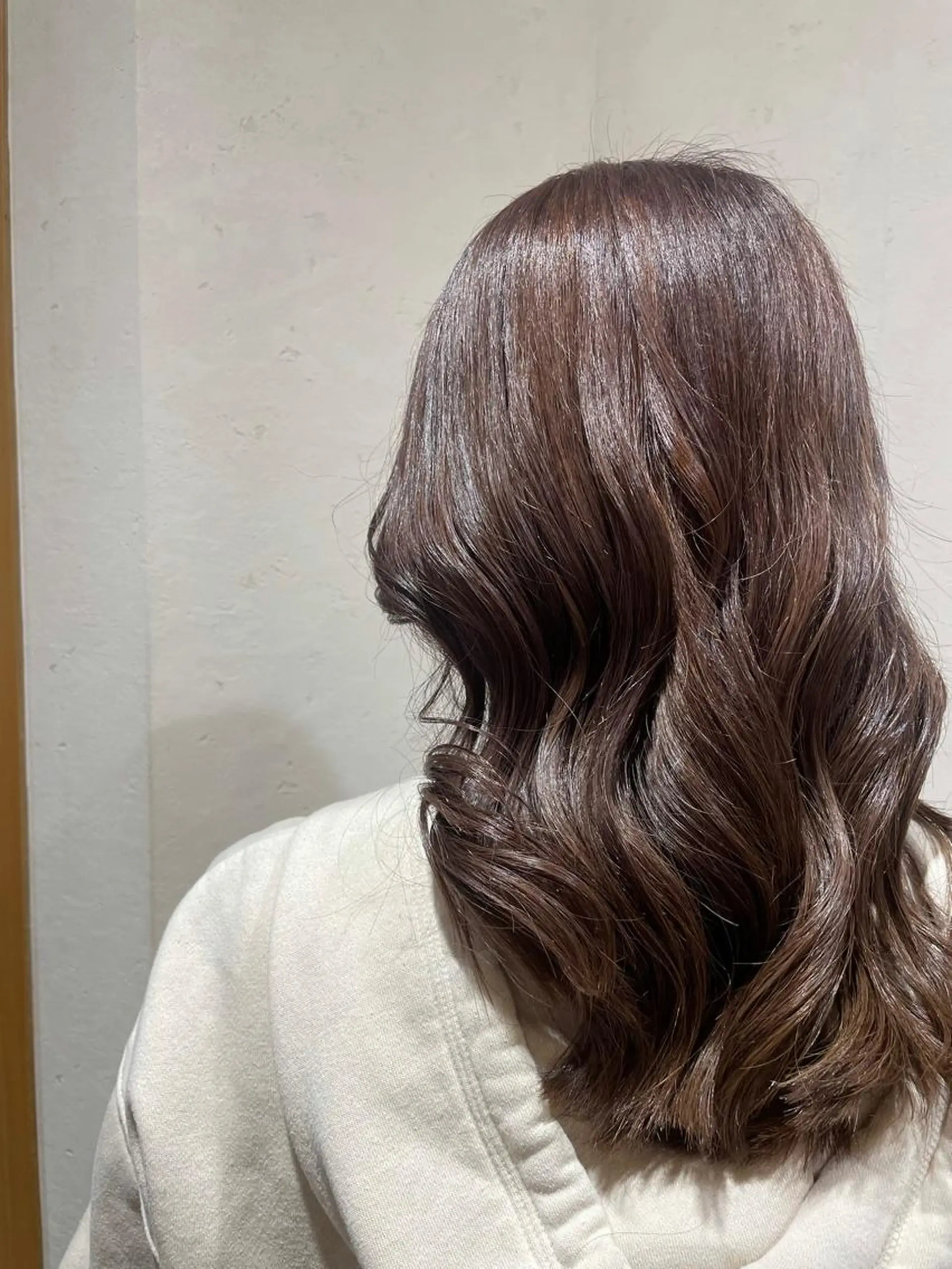 セミロング カラー ブラウンカラー チョコレートブラウン カット ヘアカラー トリートメント Feria所属・カウンセリング重視 🌿‬Tsuyukiのヘアスタイル