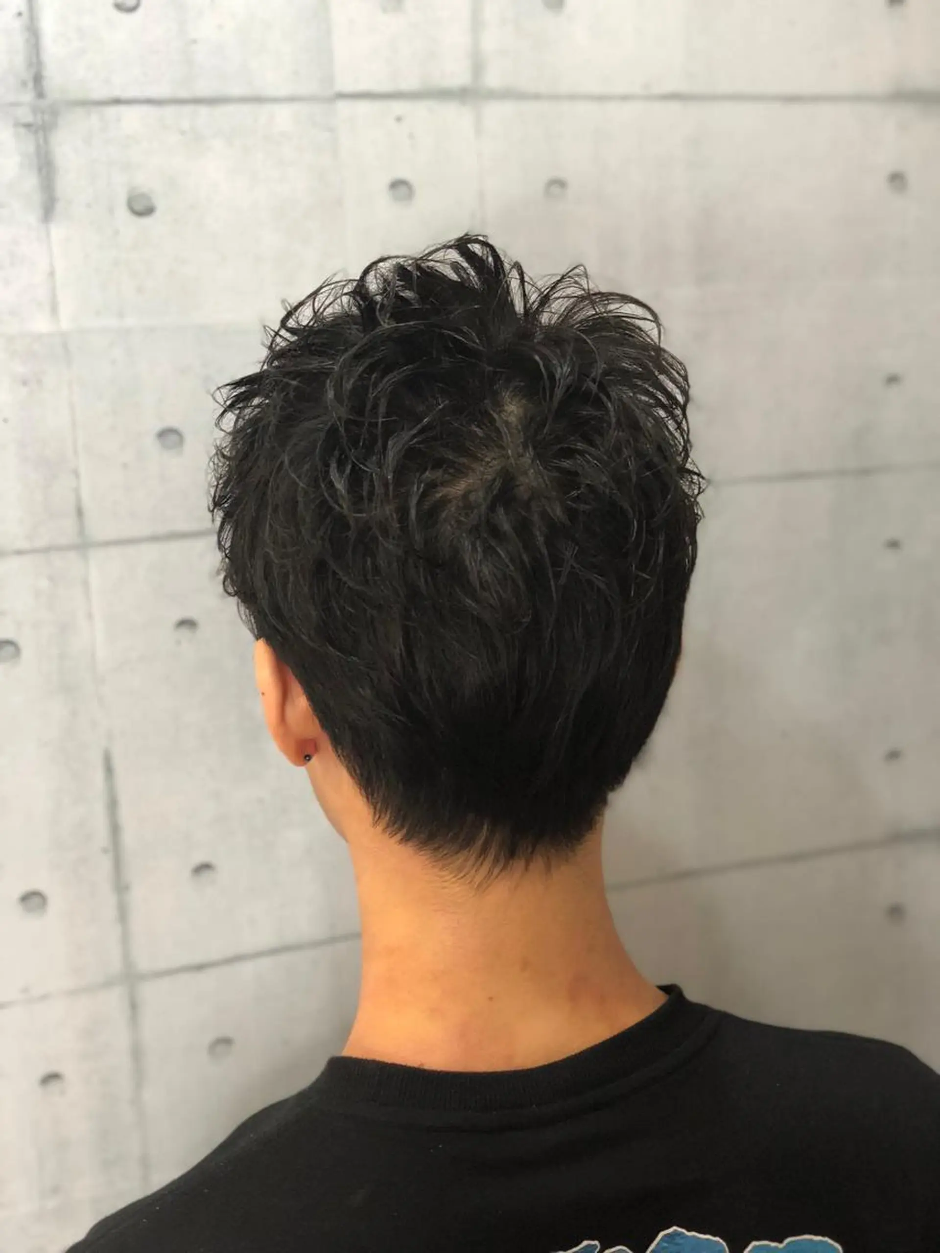 ショート パーマ メンズ 北脇 健治のヘアスタイル