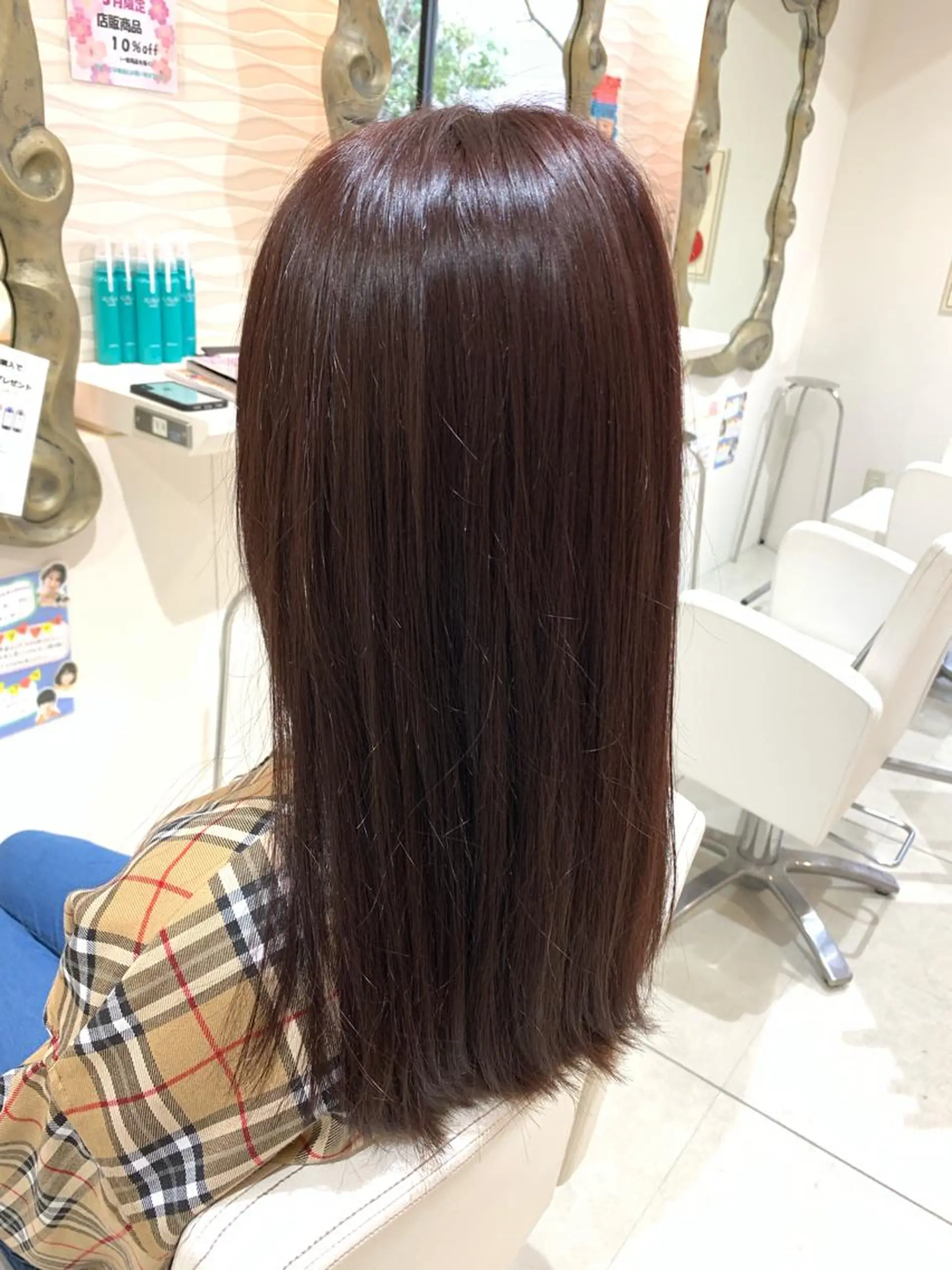 ロング カラー ヘアカラー トリートメント 松吉 純平のヘアスタイル