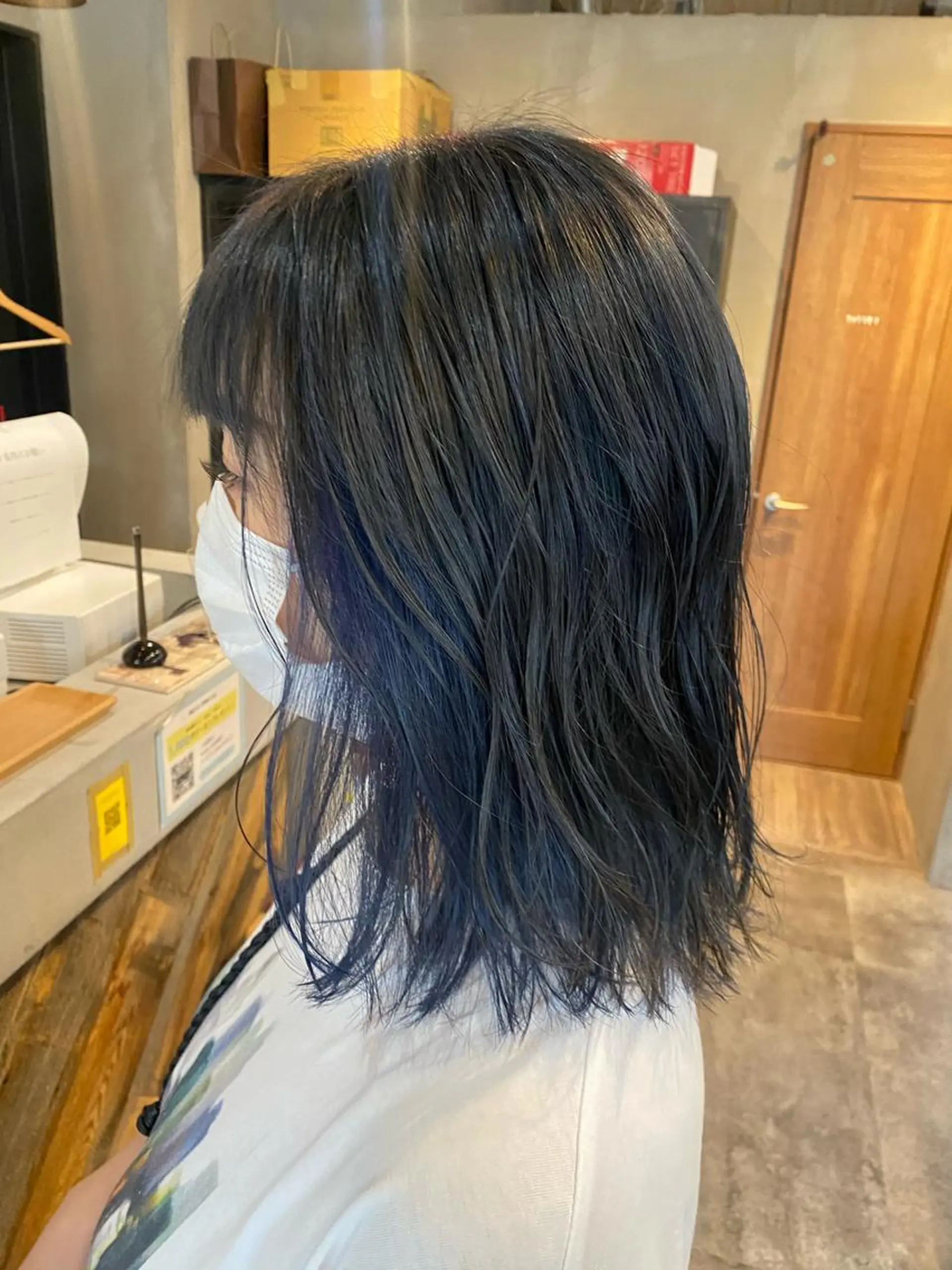 セミロング ヘアカラー トリートメント sail所属・sail ミウのヘアスタイル