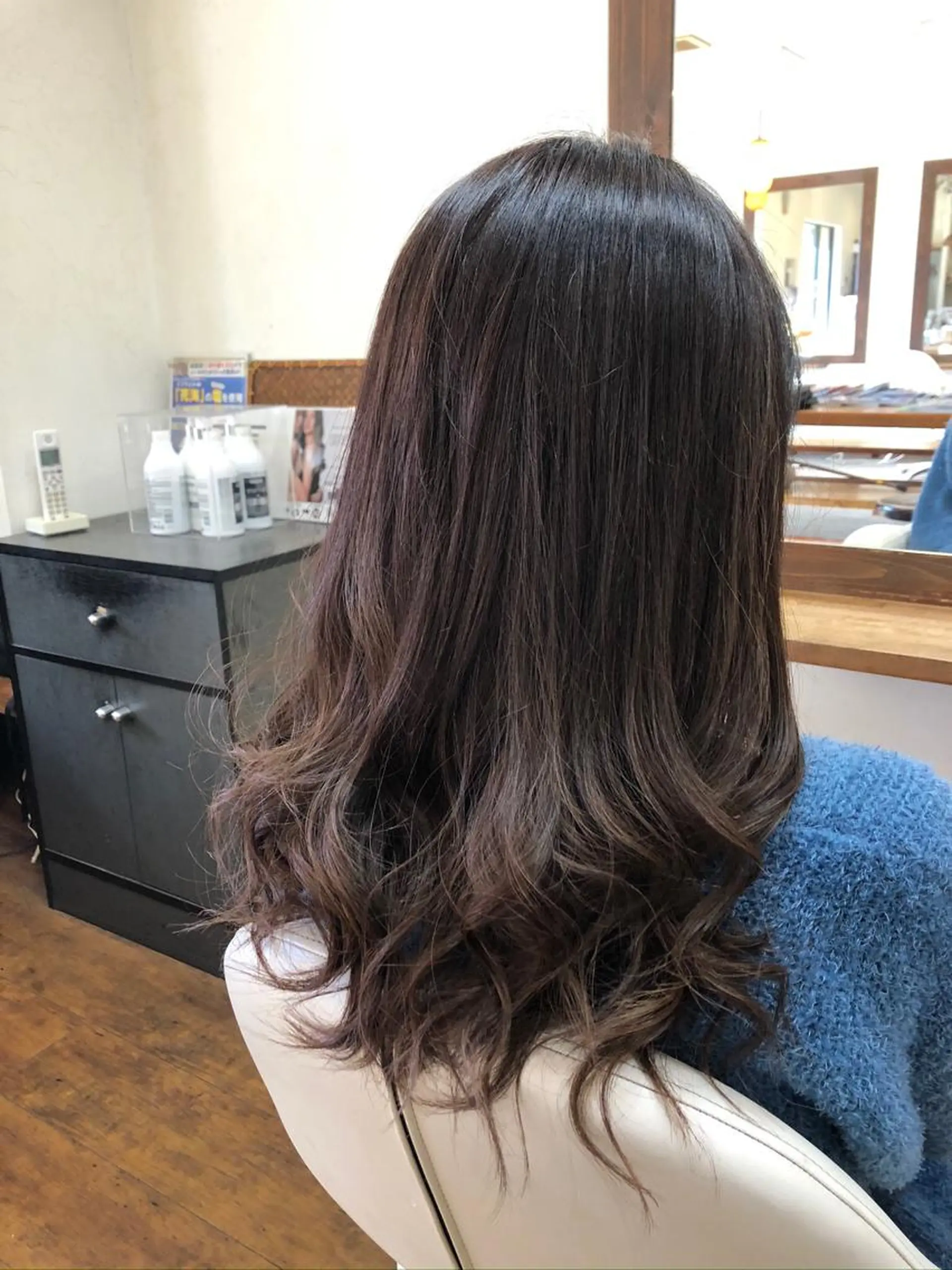 ロング カラー ベージュカラー ヘアカラー トリートメント ヘアーズ　ゼロ所属・❤️ヘアーズ ゼロ❤️のヘアスタイル