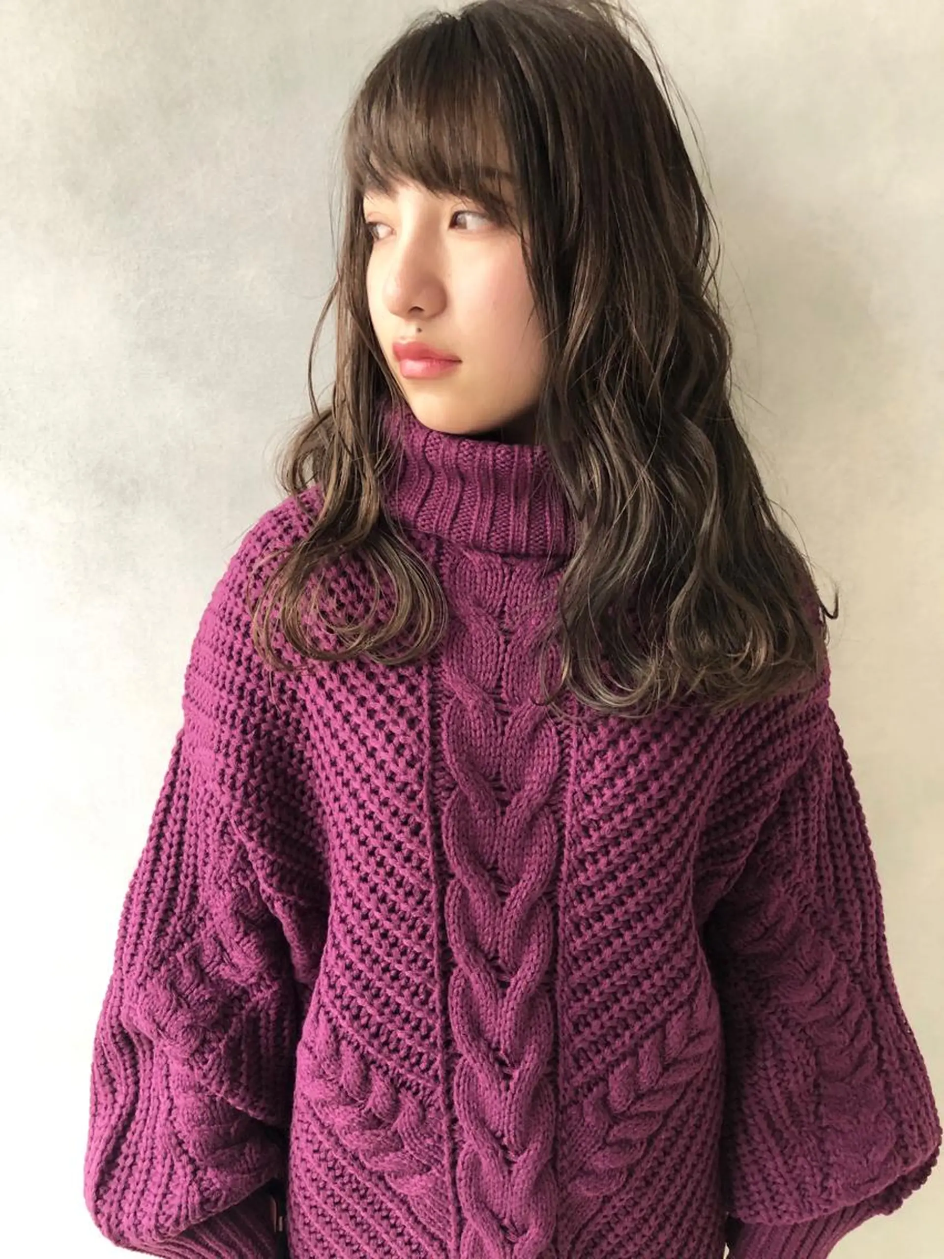 セミロング 小澤大輔 YOLO hairのヘアスタイル