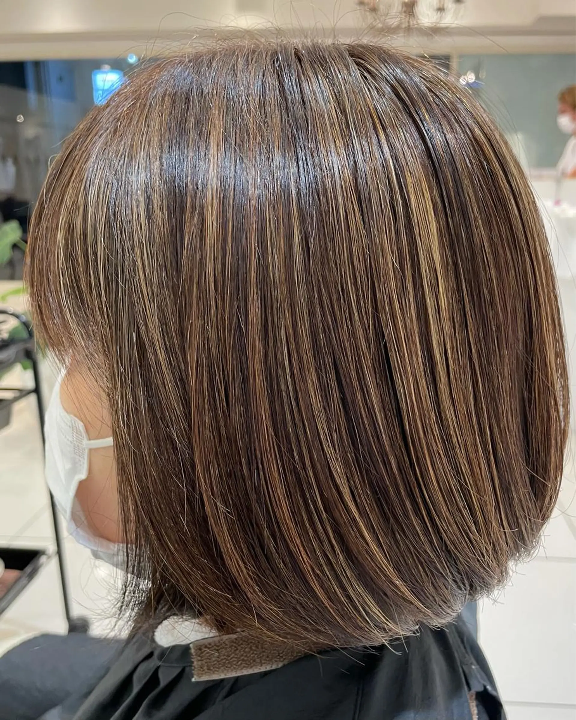 ミディアム カラー ハイライトカラー ハイライト JERICHO HAIR所属・河野 由佳の眉毛・アイブロウイメージ