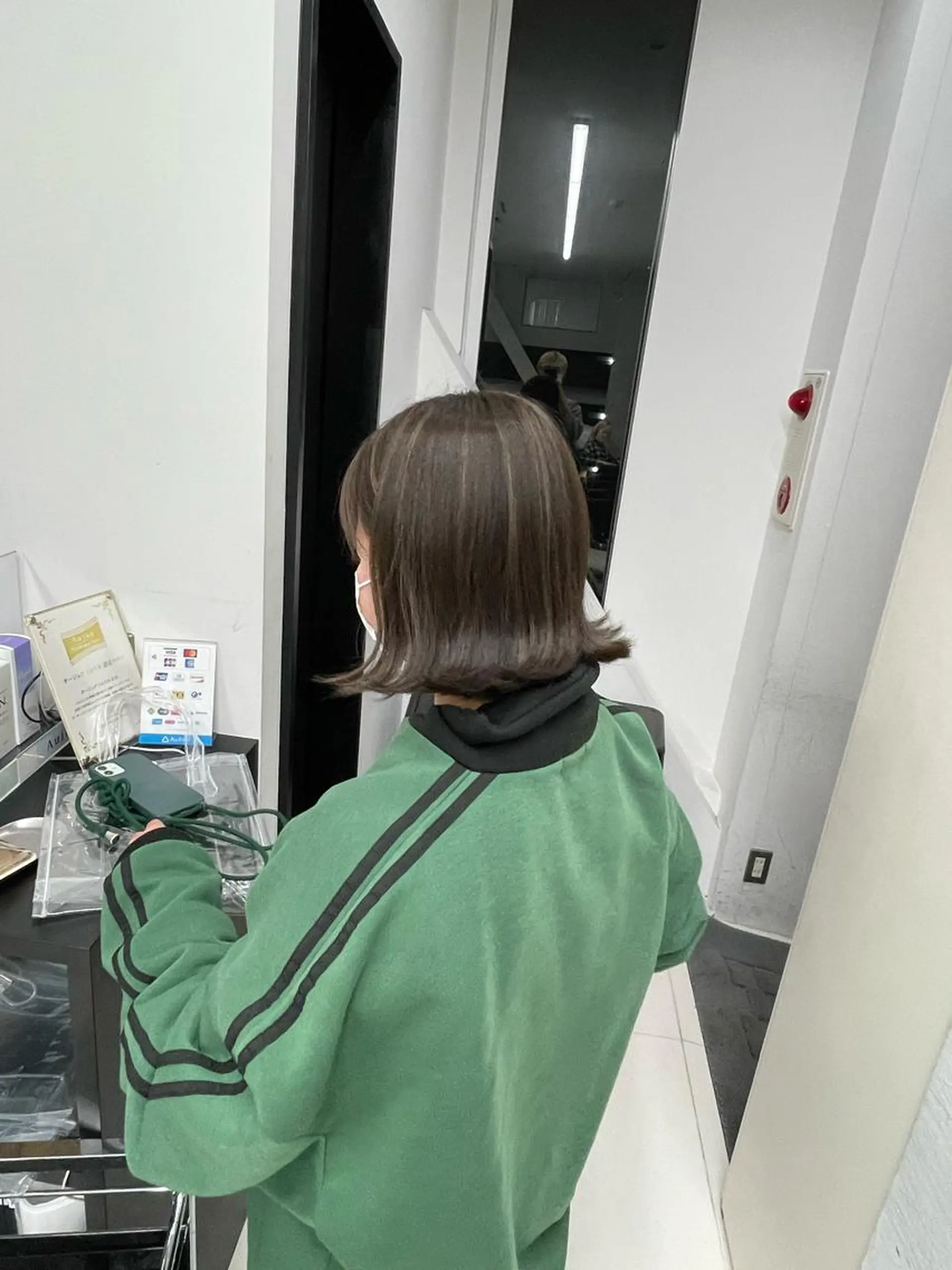 ショート カラー 透明感カラー ハイライトカラー ハイライト ✨無料！カット モデル募集✨夕貴のヘアスタイル