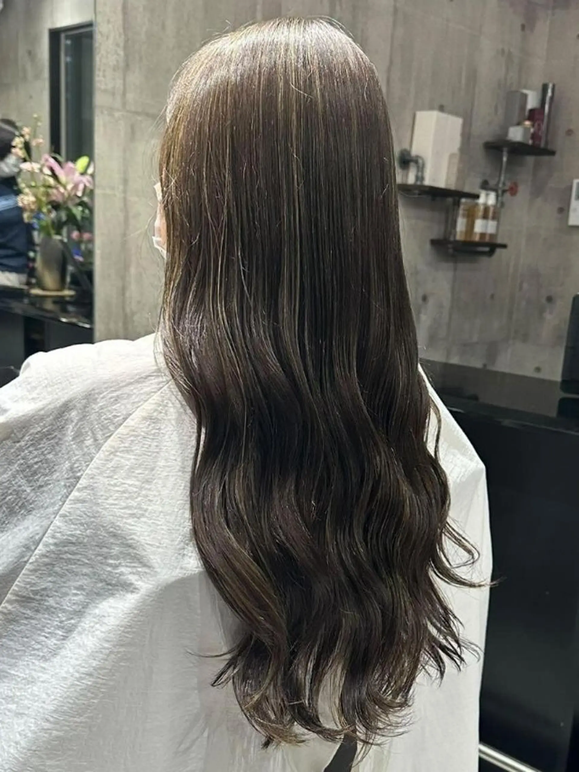 ロング カラー 高橋嵐 プラスイズムヴェレンのヘアスタイル