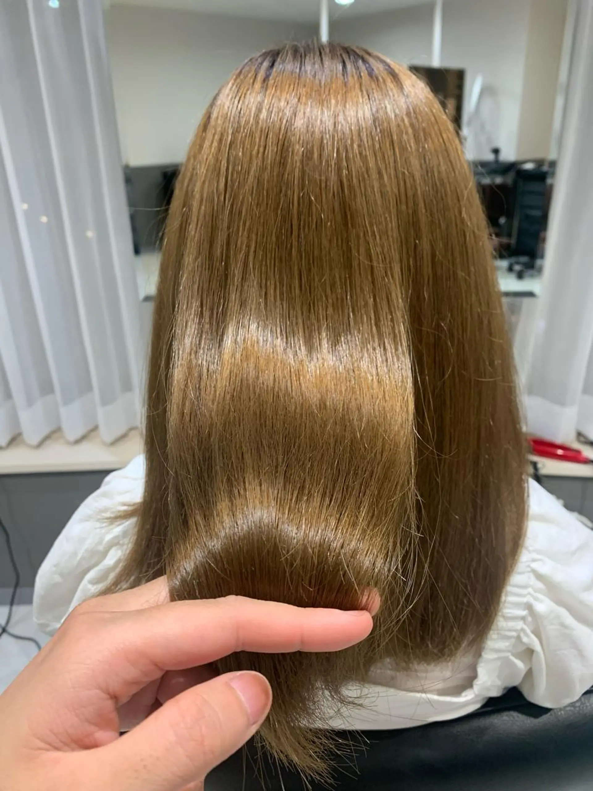 セミロング トリートメント 酸熱トリートメント 髪質改善トリートメント/美髪縮毛矯正専門店【&Lillme】所属・髪質改善講師 SHINYAのヘアスタイル