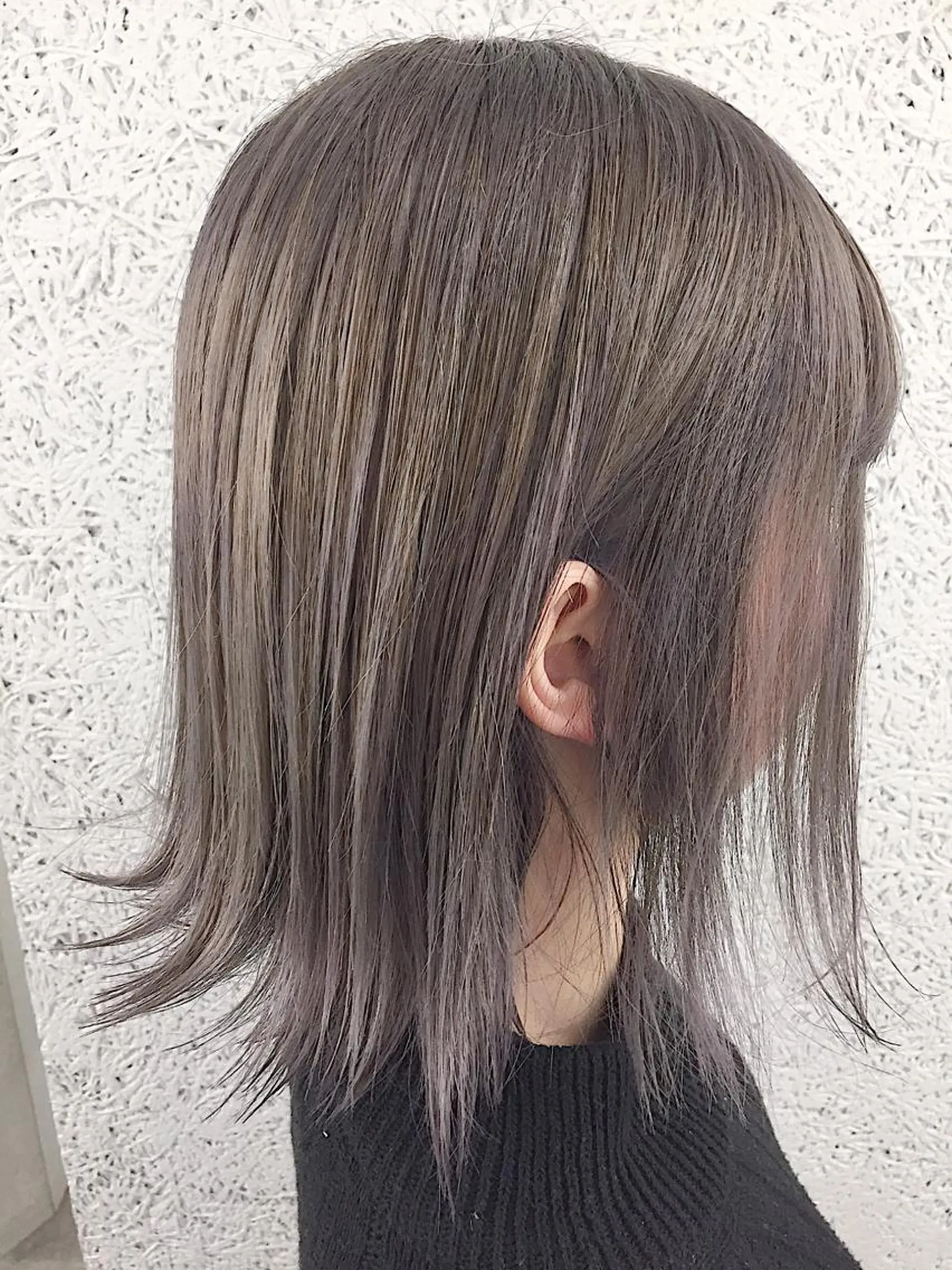 ミディアム カラー ヘアアレンジ アディクシーカラー アッシュ バレイヤージュ ブリーチ ブロンド ヘアカラー トリートメント ヘアセット ✨ハイクオリティ✨ 山本香也のヘアスタイル