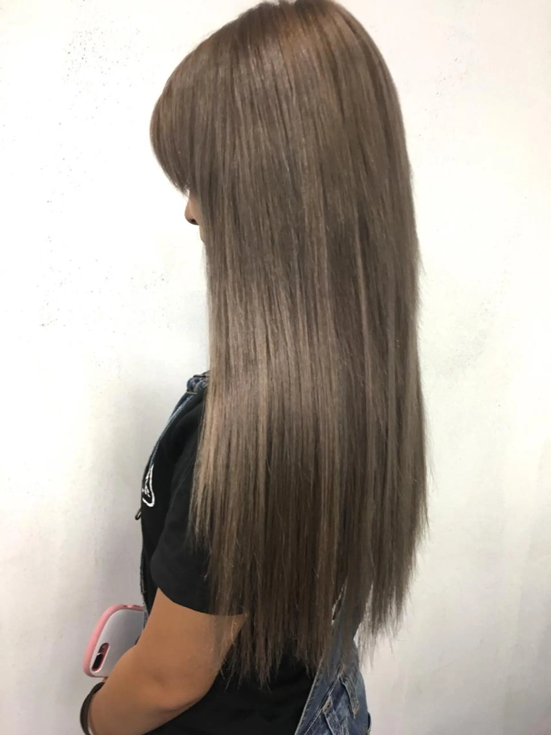 ロング カラー シールエクステ エクステ エクステの神様 ▫️原島ユウヤ▫️のヘアスタイル