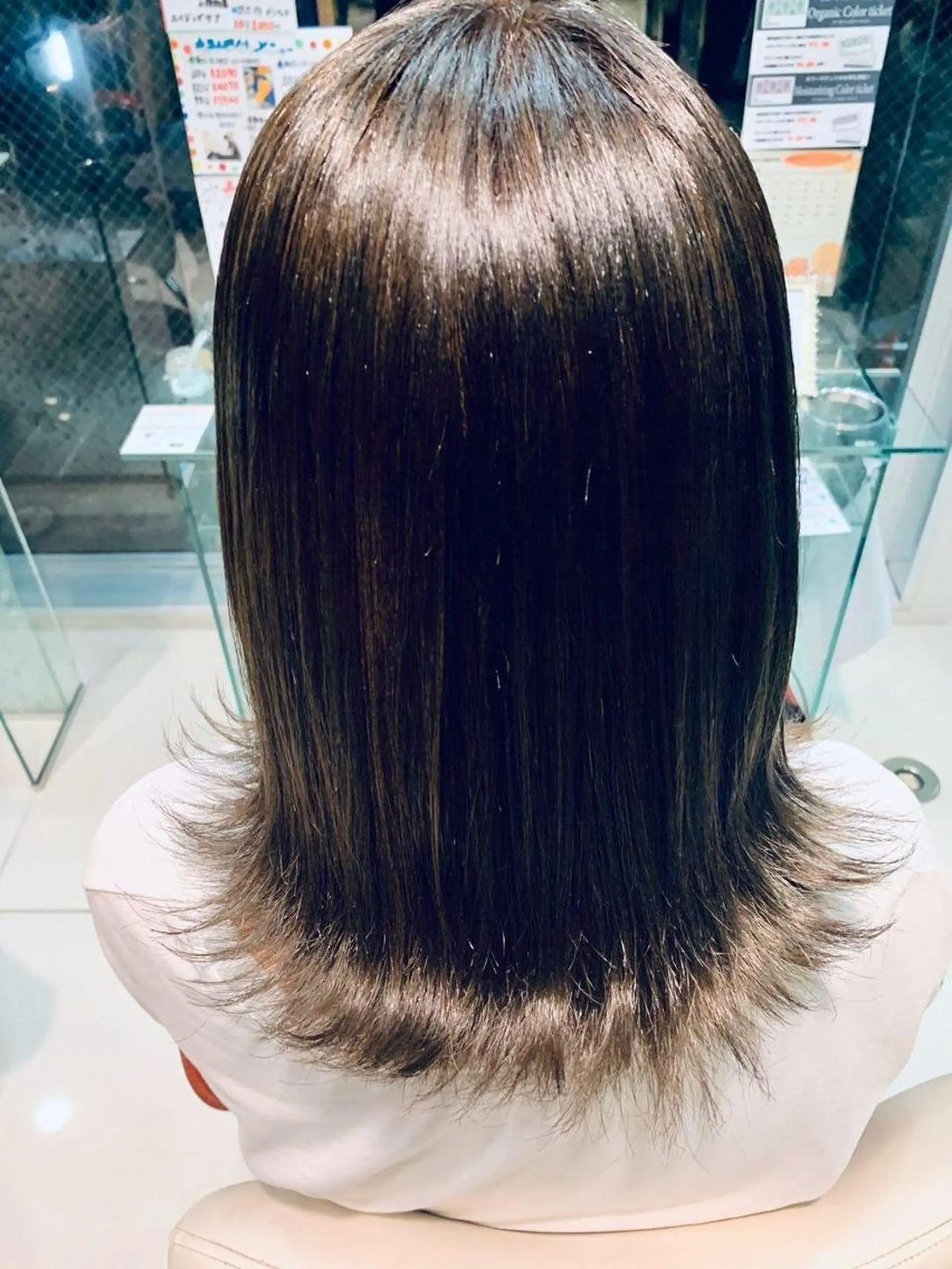 カラー 中島 稔のヘアスタイル
