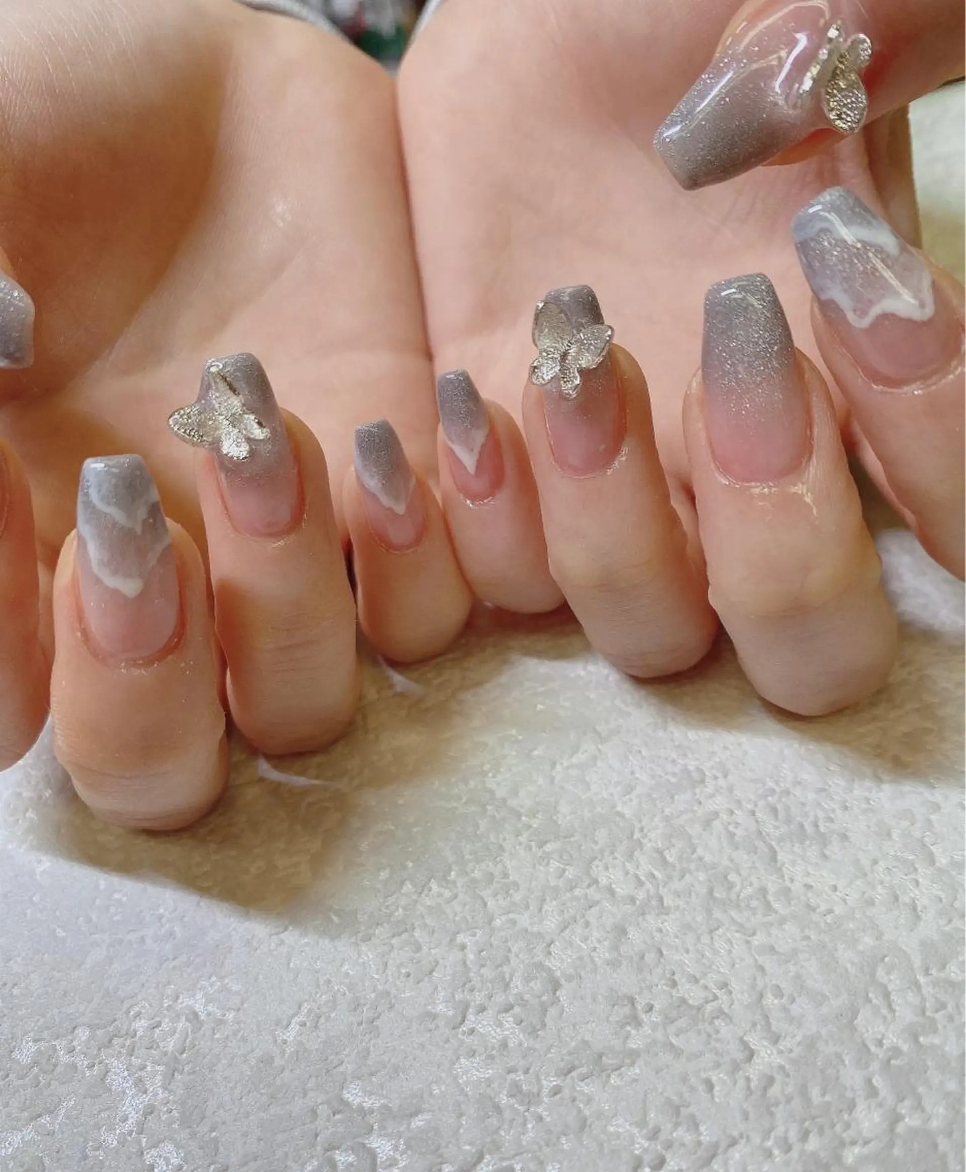 ミディアム ハンドネイル JNA認定講師🌸 RIEのネイルデザイン