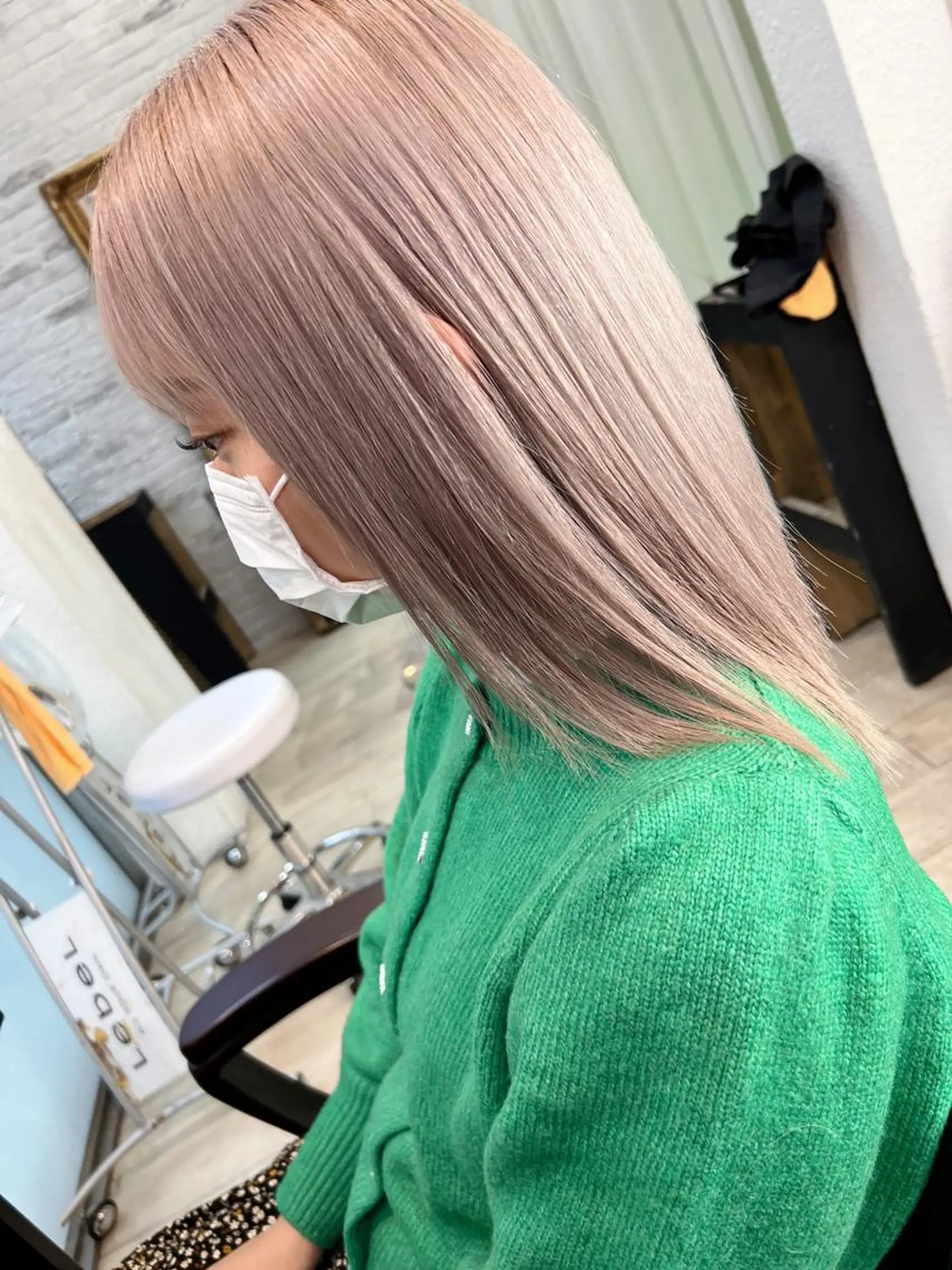 カラー 髪質改善カラー特化 ルイス奈良のヘアスタイル