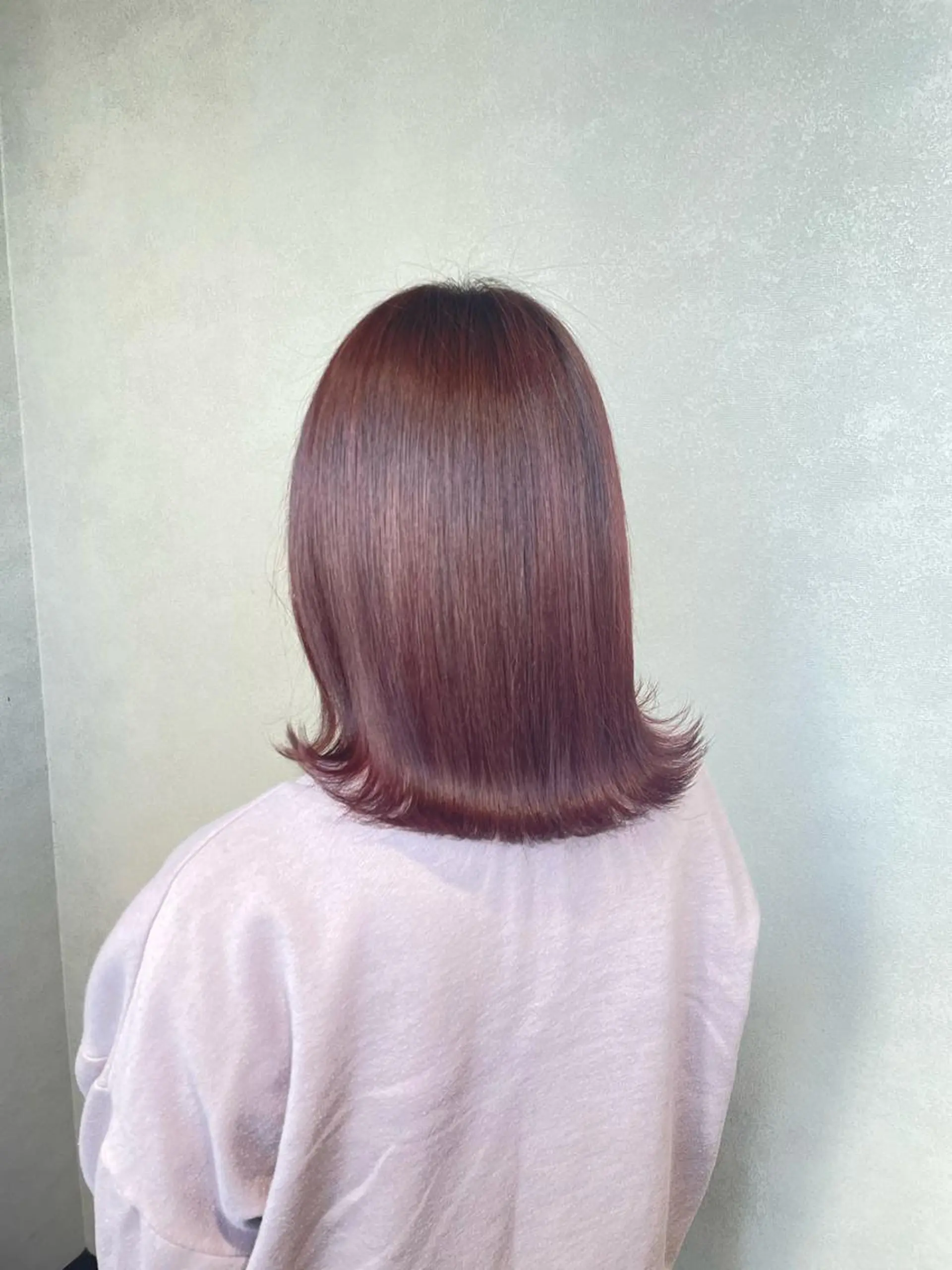 カラー ブラウンカラー ピンクカラー カット ヘアカラー トリートメント 金城 二千夏のヘアスタイル