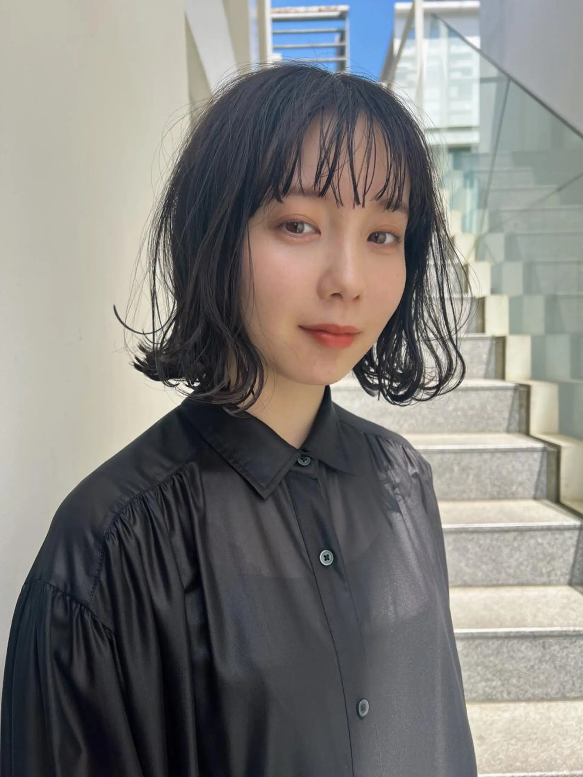 ショート カラー パーマ Belle 銀座5丁目店所属・Maki /Jr.スタイリストのヘアスタイル