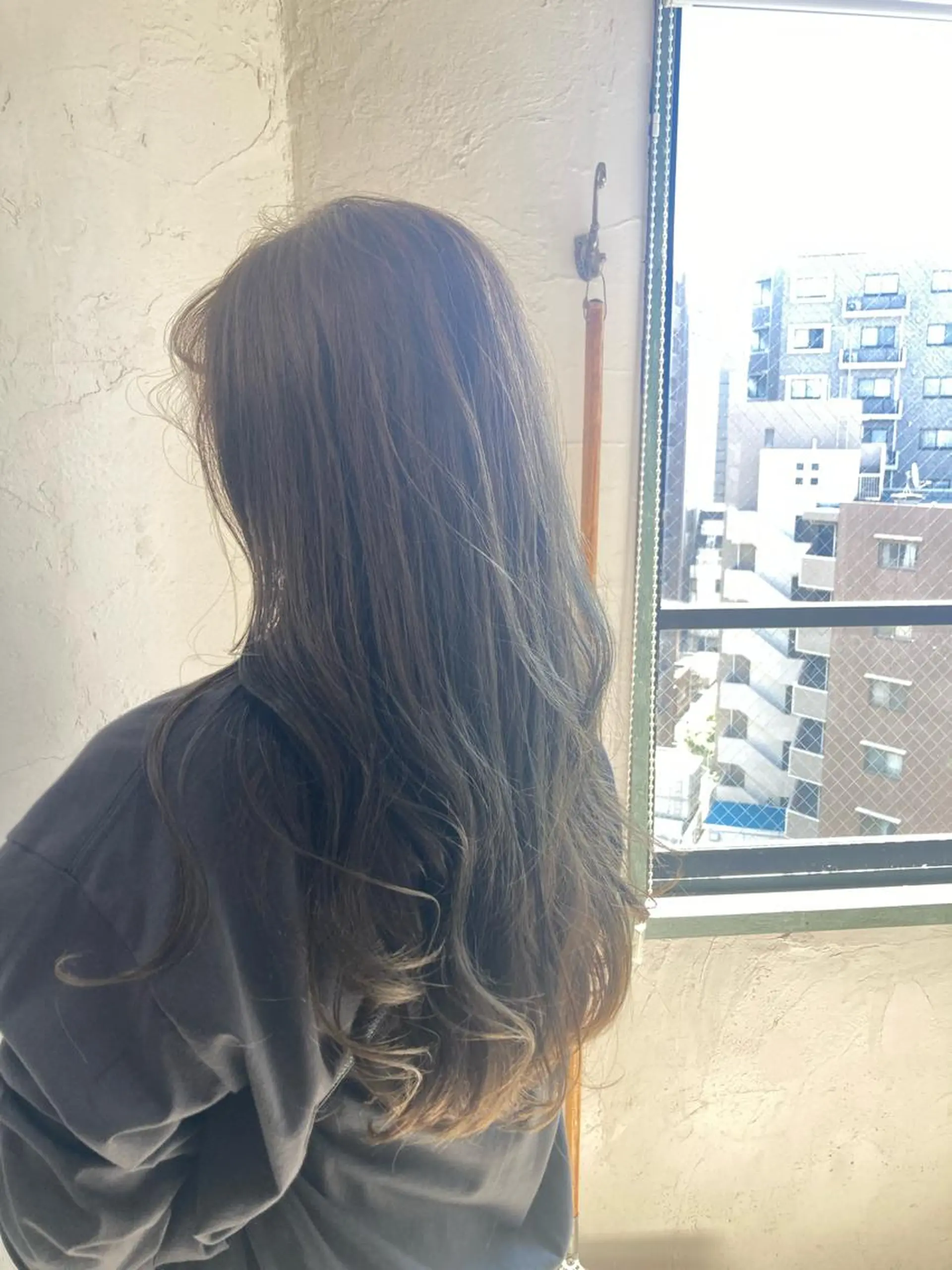 ロング カラー スパイキー/ ピンパーマ/緑川雄也のヘアスタイル