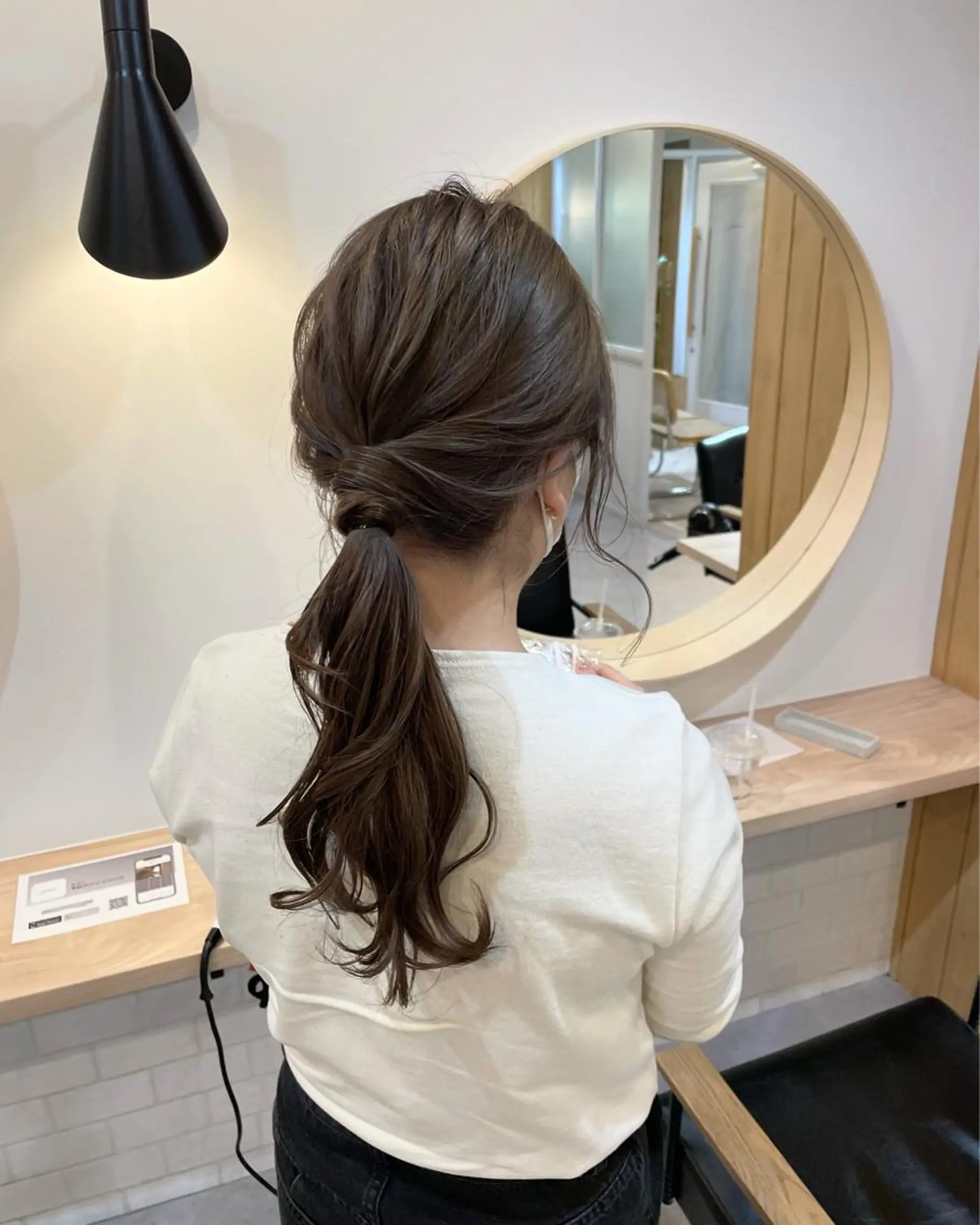 ロング カラー ヘアアレンジ yohaku misakiのヘアスタイル