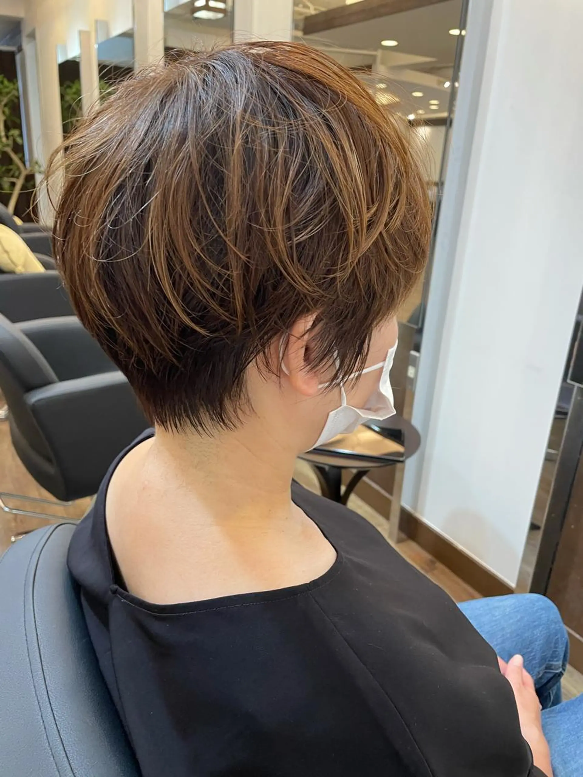 ショート 前川 万都里のヘアスタイル