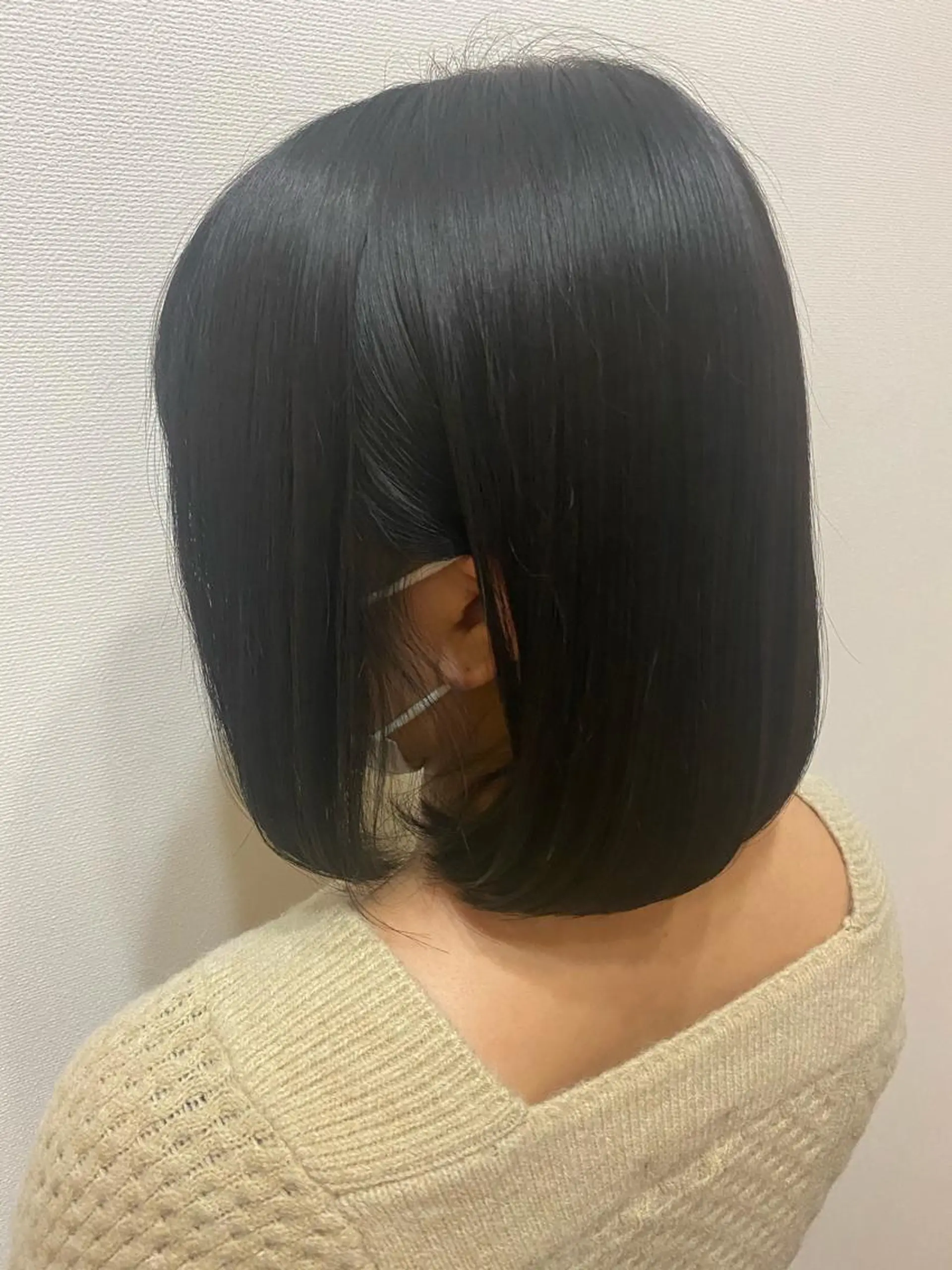 ミディアム ボブ 北山 なるみのヘアスタイル