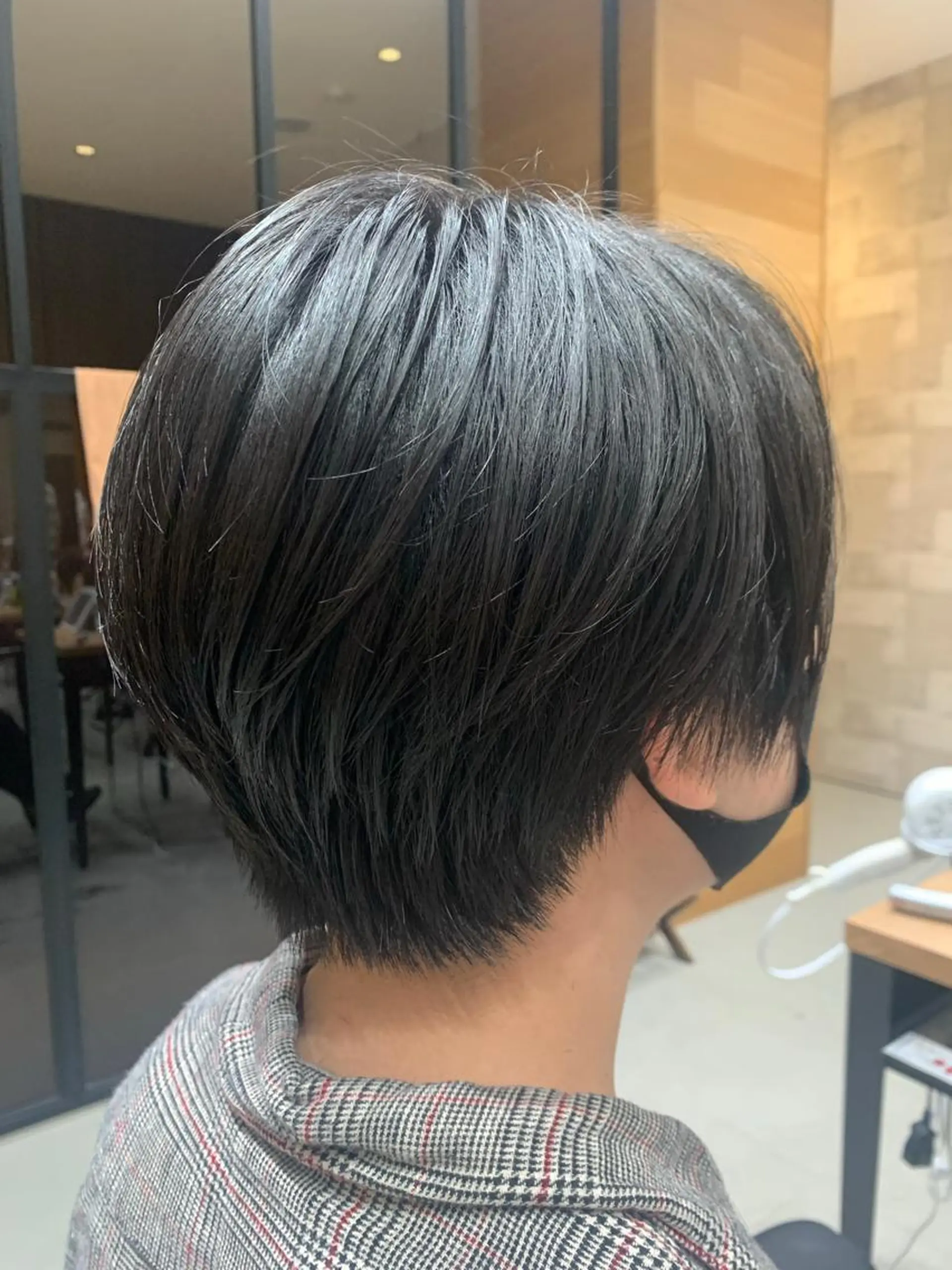 ショート ROMMY.所属・大木 華のヘアスタイル