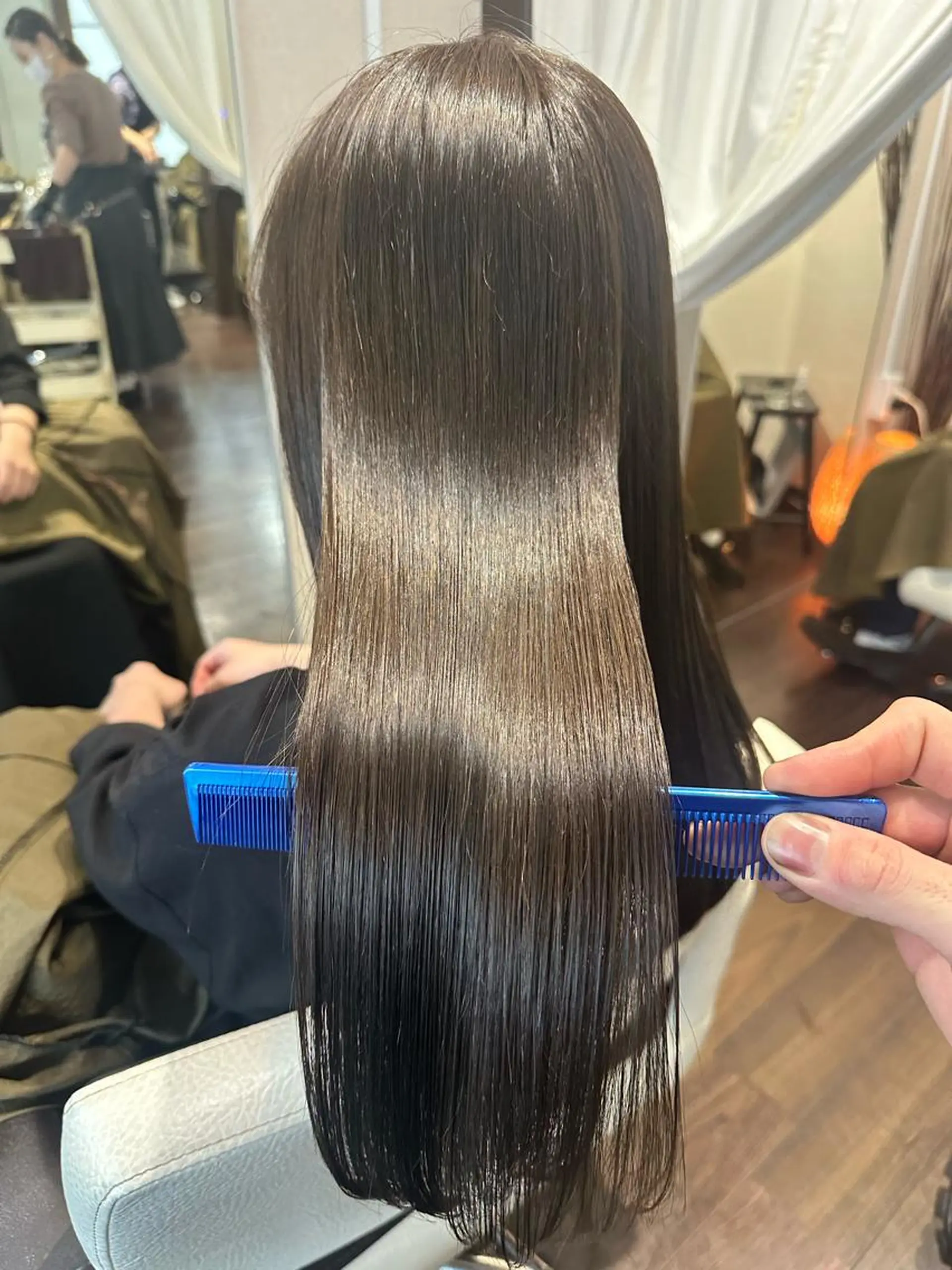 ロング カラー カット ヘアカラー トリートメント ヘッドスパ youres hair 東口店所属・🌸ULTOWA🌸 髪質改善/縮毛/店長のヘアスタイル