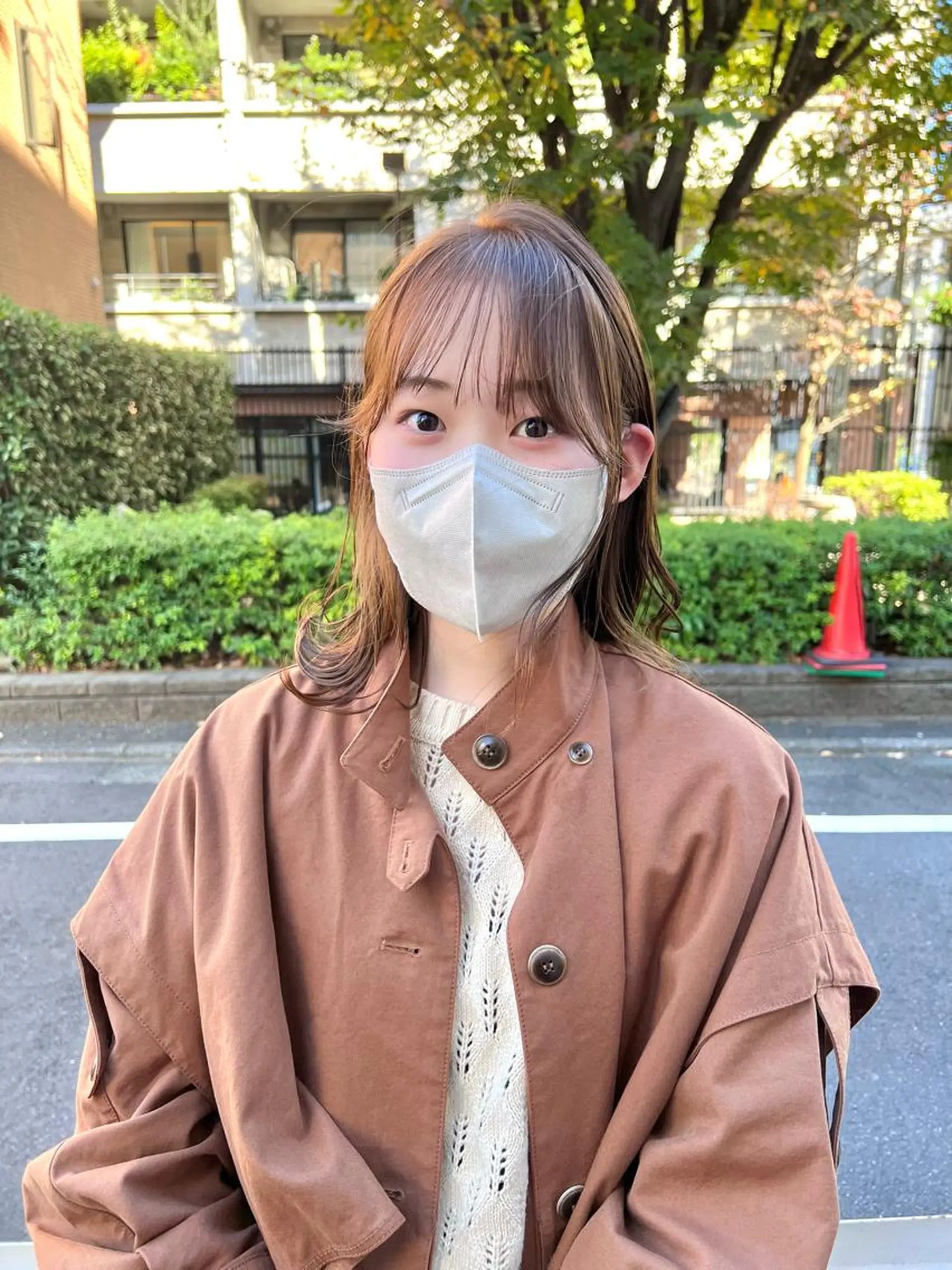 セミロング カラー カット ヘアカラー トリートメント 木村陸弥 似合わせ 透明感カラー🌿のヘアスタイル