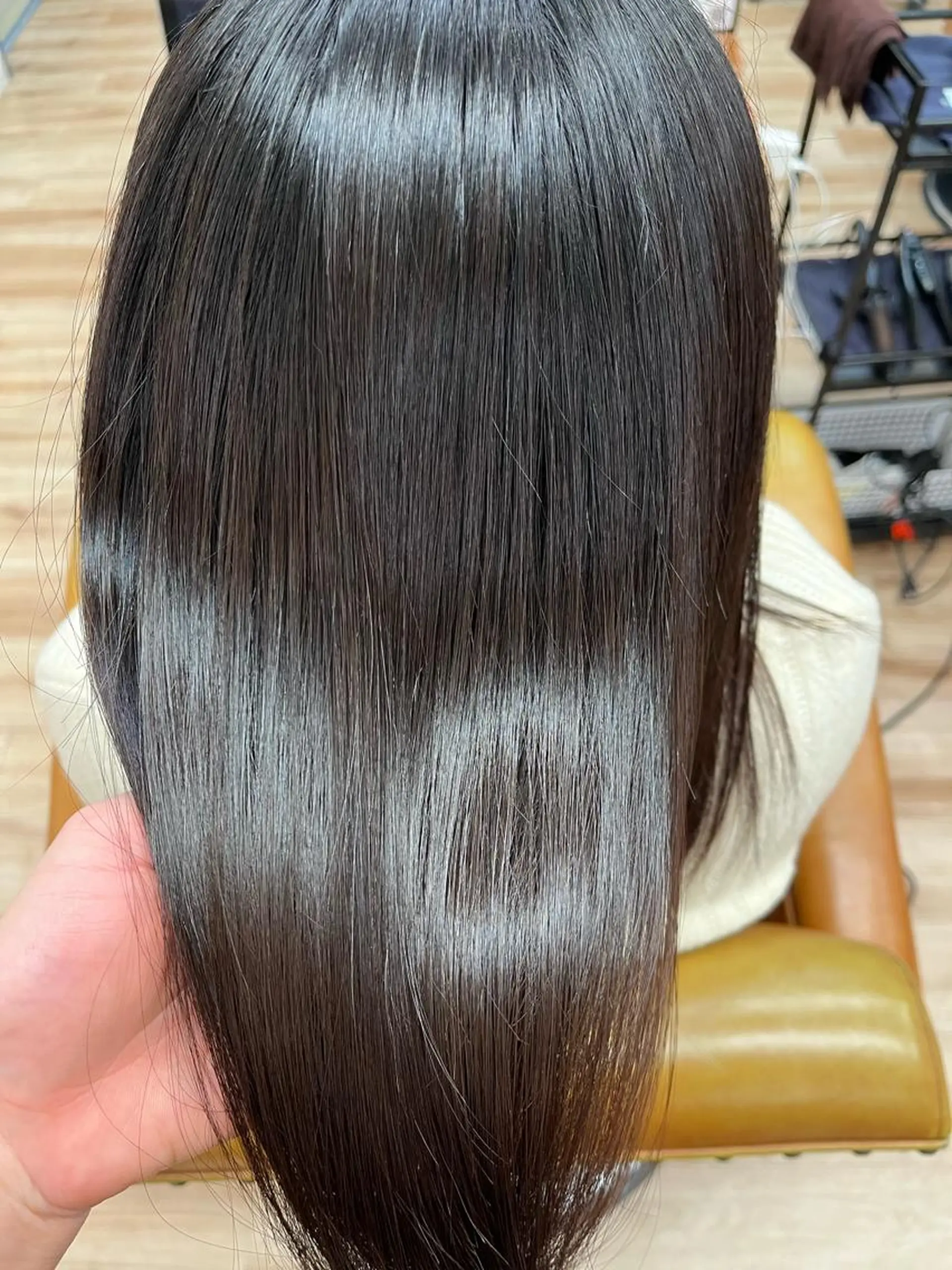 ロング カラー カット トリートメント Riposo.所属・✨似合わせカラー✨ 奈須晴香のヘアスタイル