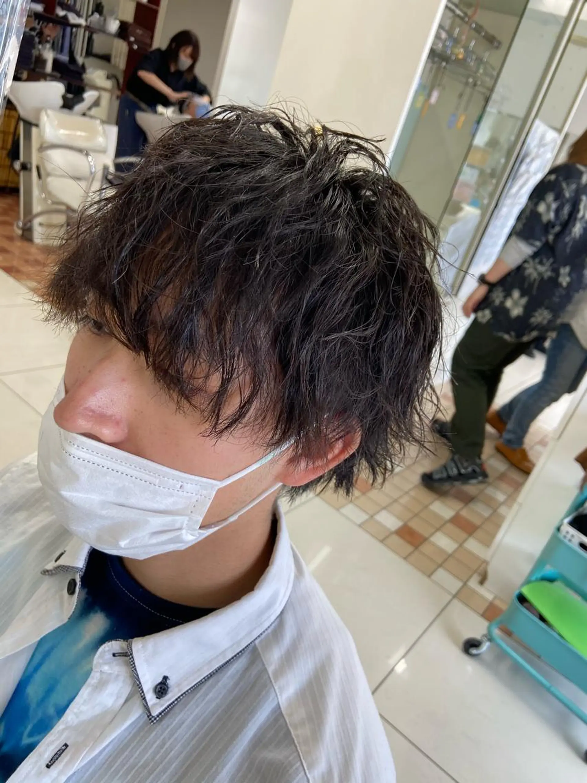 パーマ メンズ メンズパーマ メンズツイストパーマ ツイストパーマ カット パーマ トリートメント 髪質改善美容室bokuno町田店所属・メンズ＆髪質改善縮毛 矯正【平山🔥拓哉】のヘアスタイル