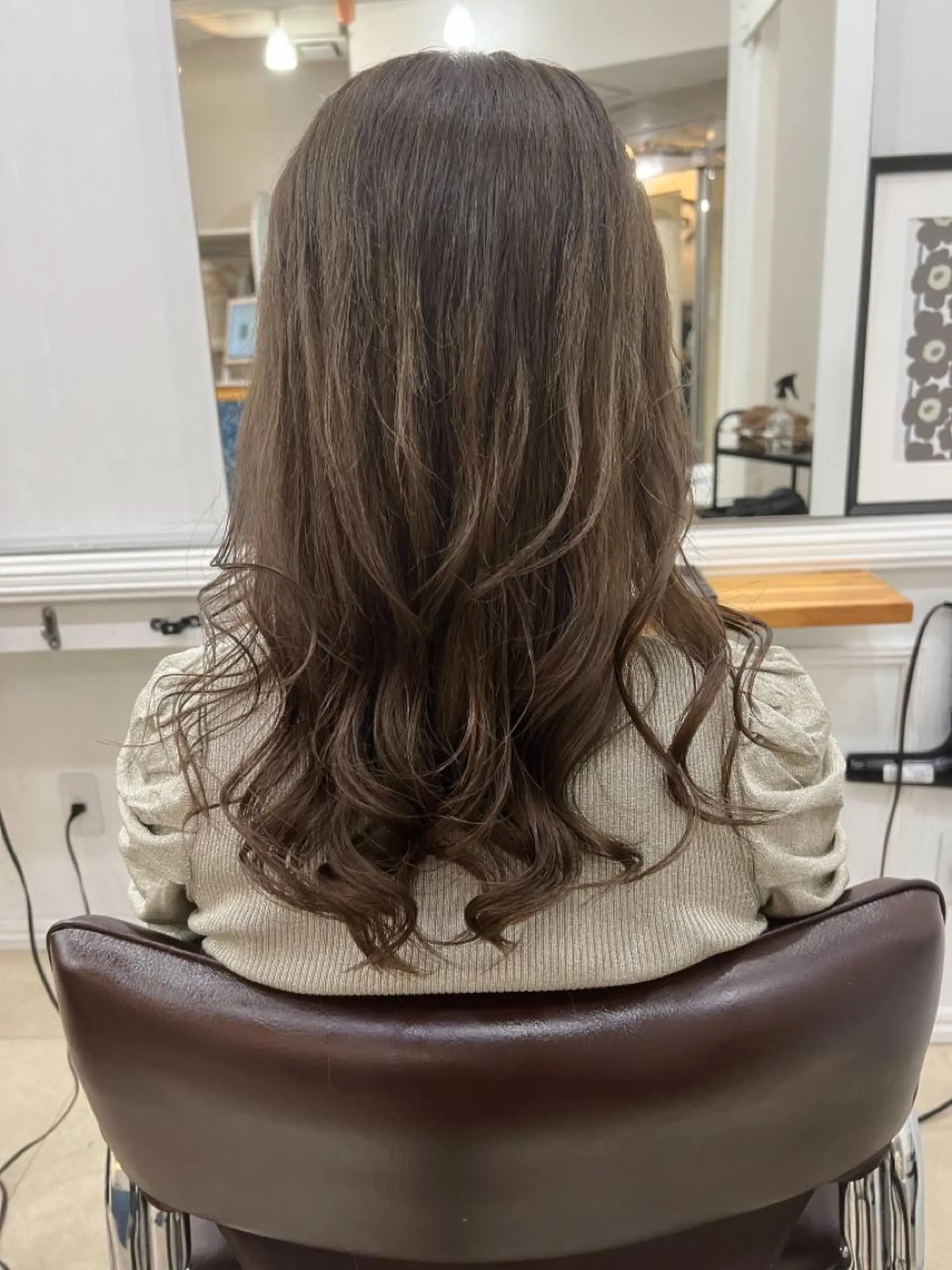 ロング ヘアアレンジ カット パーマ トリートメント リルウヘアー 天王寺のヘアスタイル