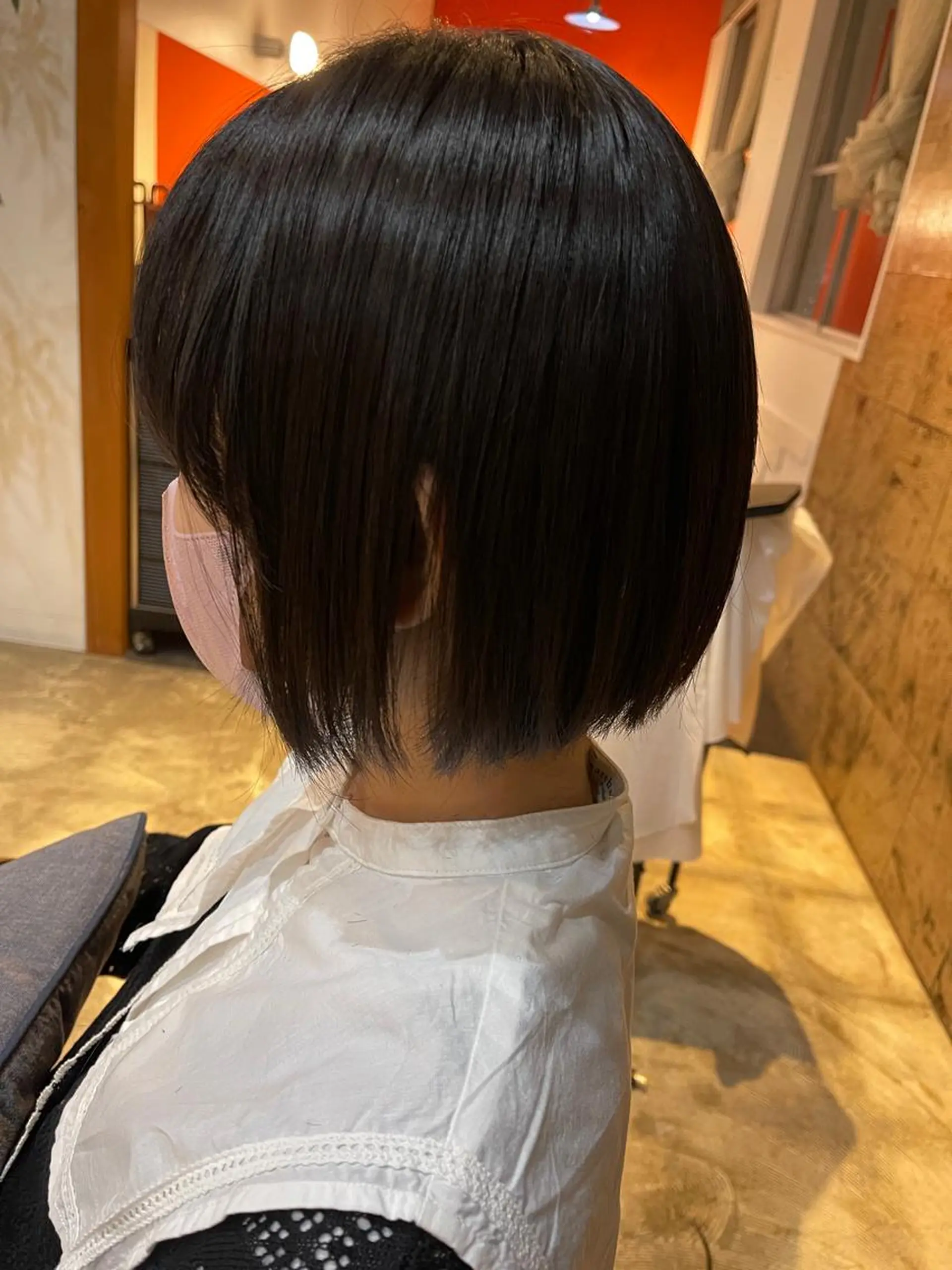 ショート パーマ カット ヘアカラー トリートメント 【AMANEQ】 yuka🦋のヘアスタイル