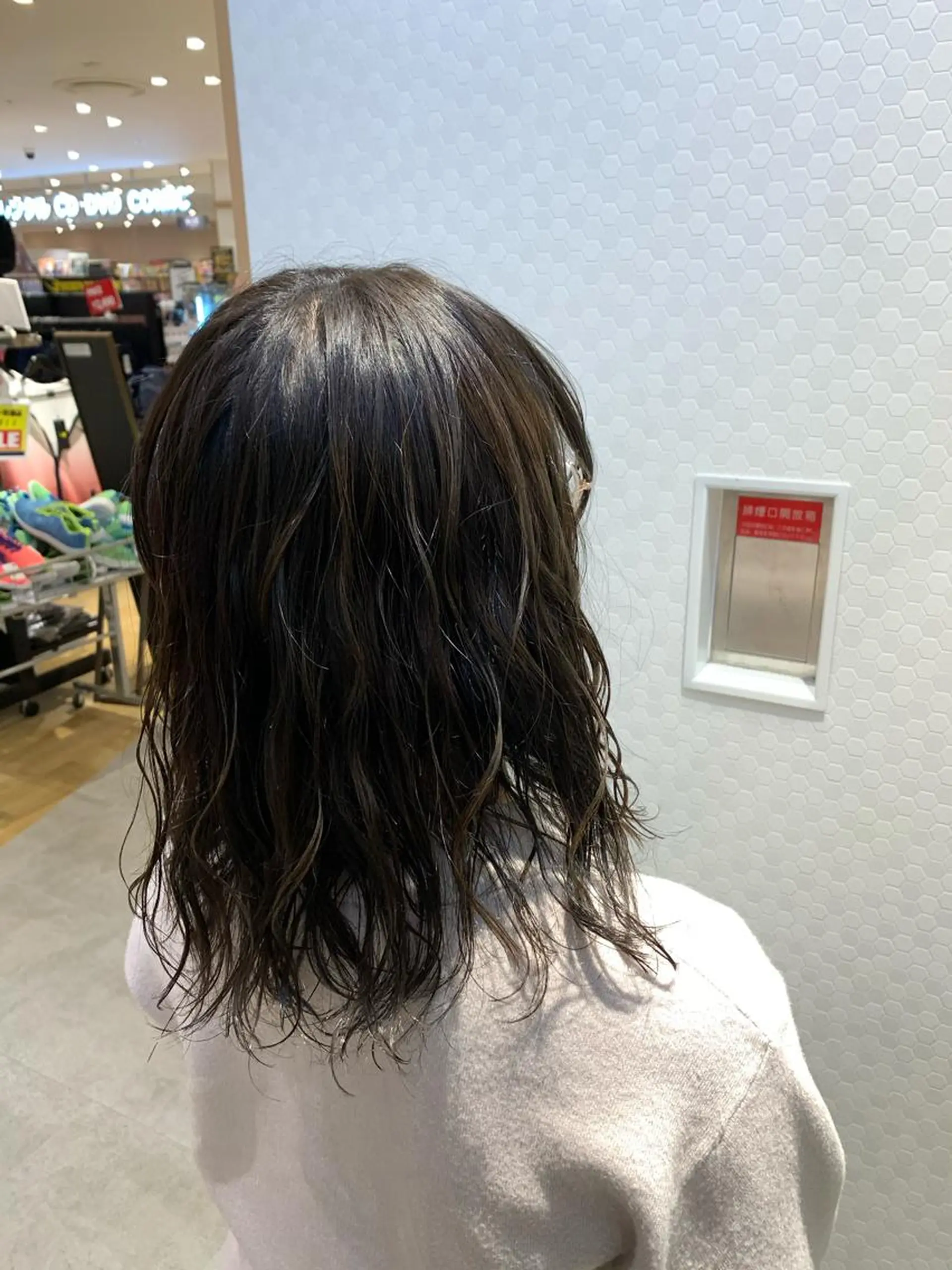ミディアム パーマ 大橋 一智のヘアスタイル