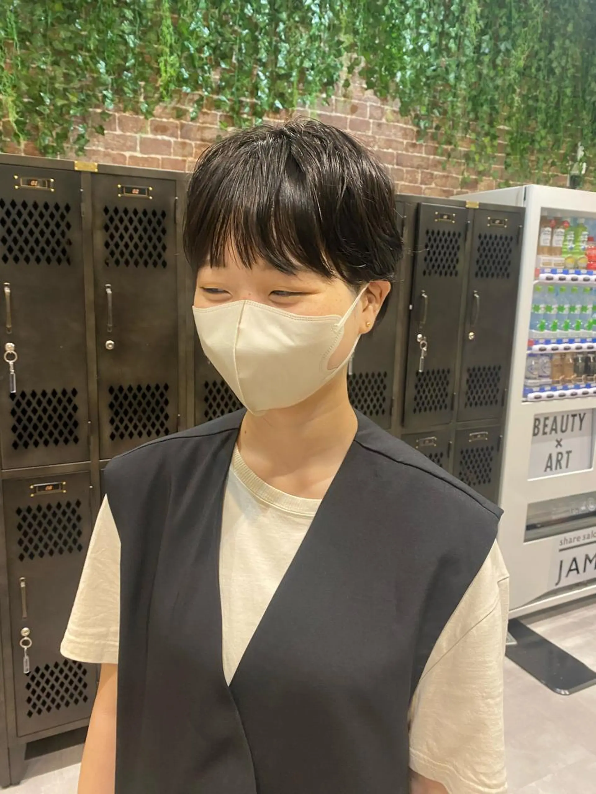 ショート カラー ショートヘア しおり/パーマ/ newi町田のヘアスタイル