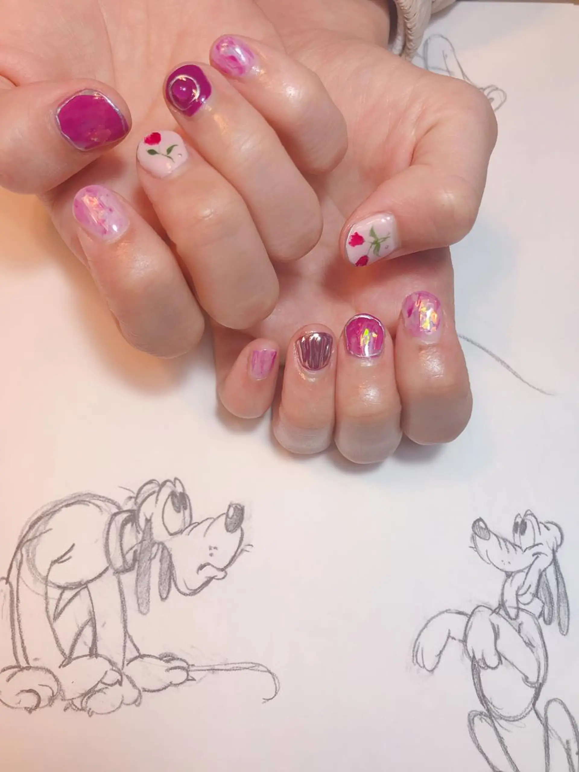 ネイル ニュアンスネイル owlnail /持込みデザイン専門のネイルデザイン
