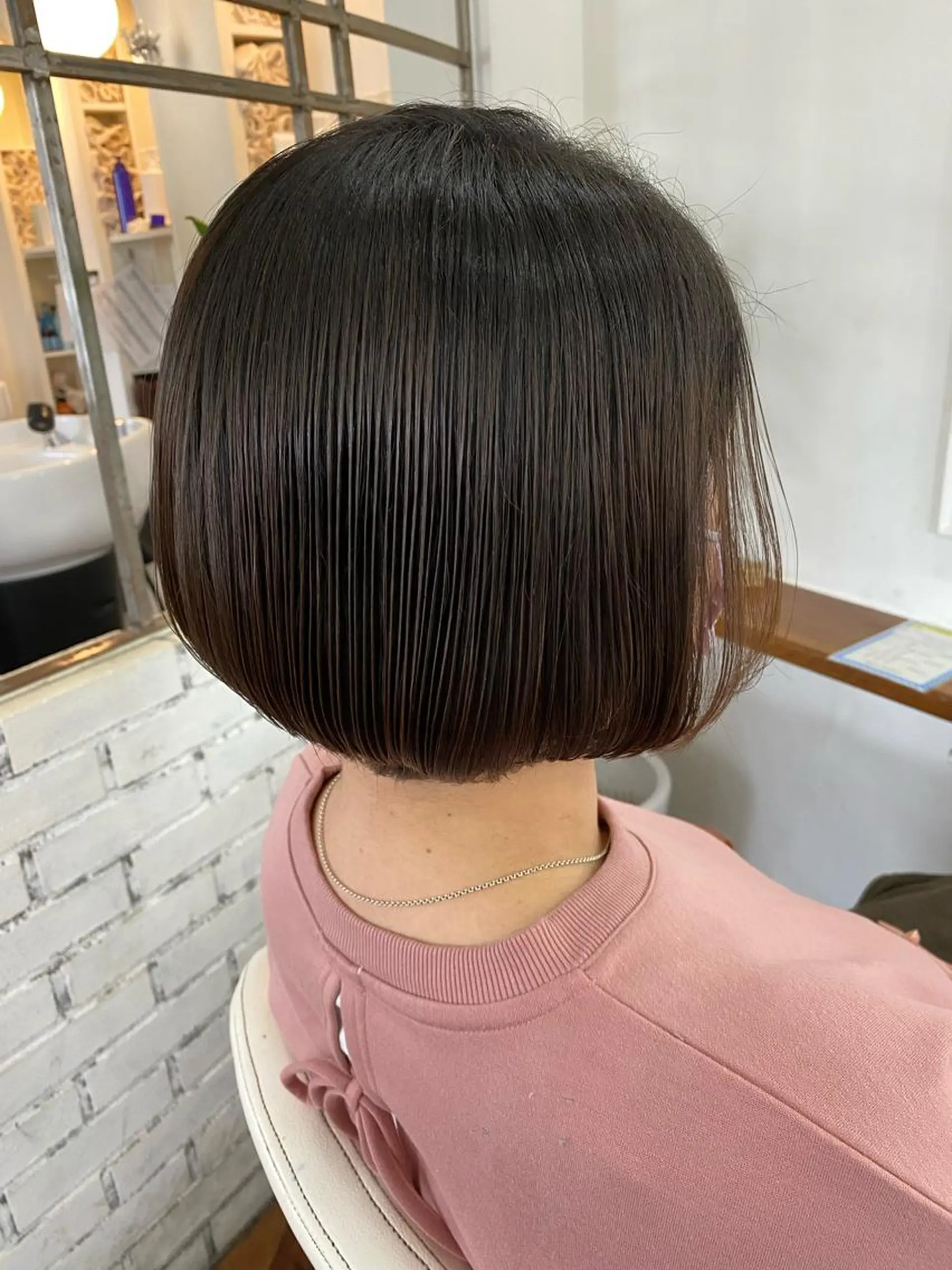 ショート ボブ Kazaoka Saraのヘアスタイル