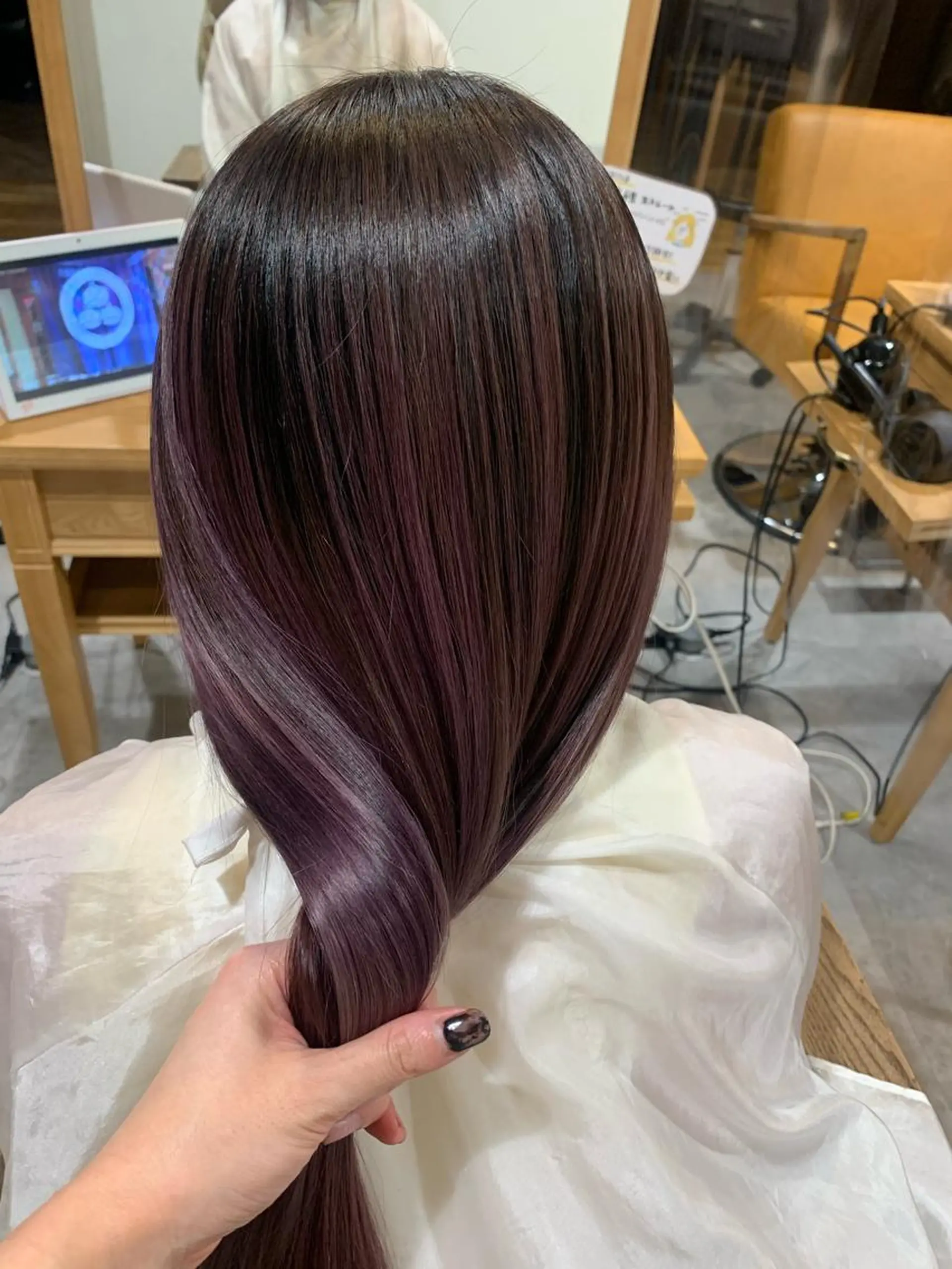 ロング カラー ブリーチ/アレンジ 天満/chihiroのヘアスタイル