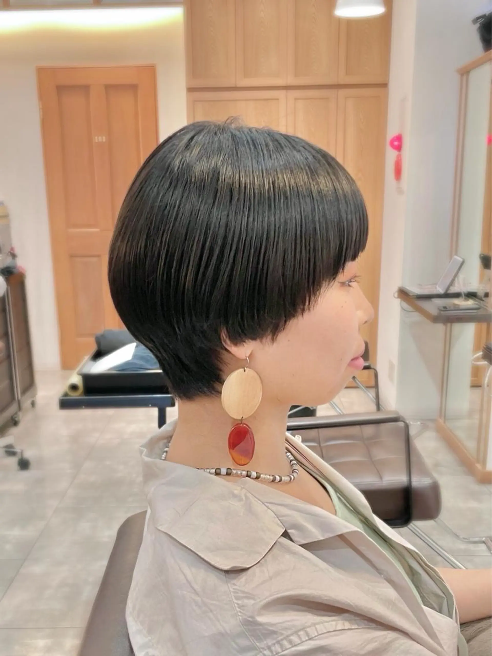 ショート カラー カット ヘアカラー トリートメント 中村 研介のヘアスタイル