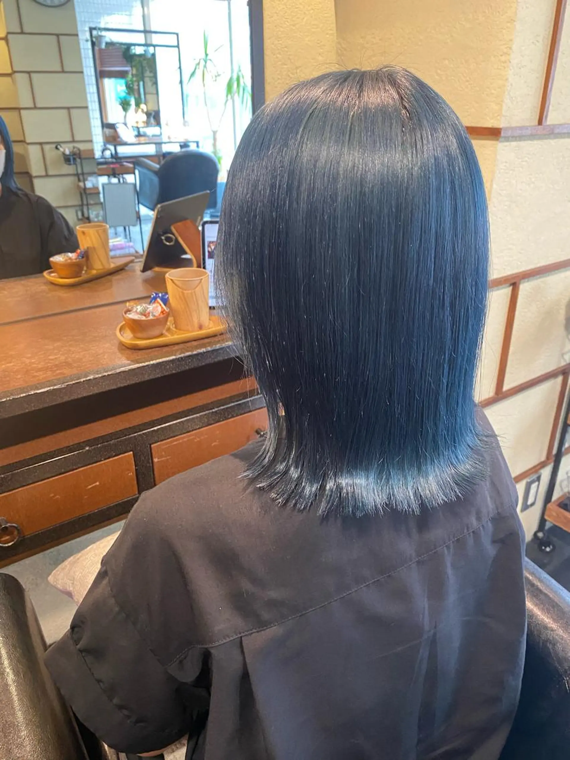 ミディアム ヘアカラー 白井 雅美のヘアスタイル