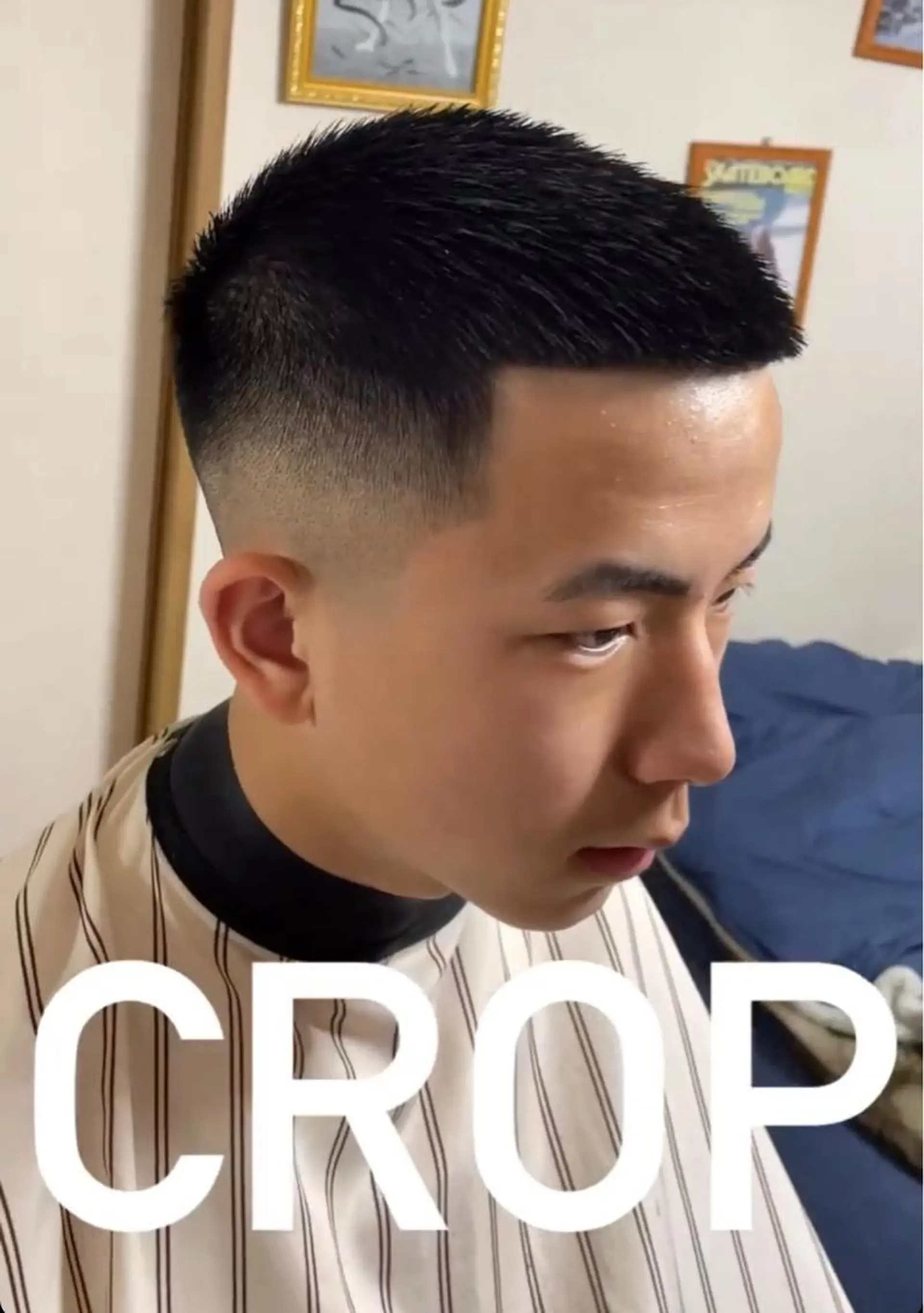 ショート 新宿スキンフェード 佐藤京介のヘアスタイル