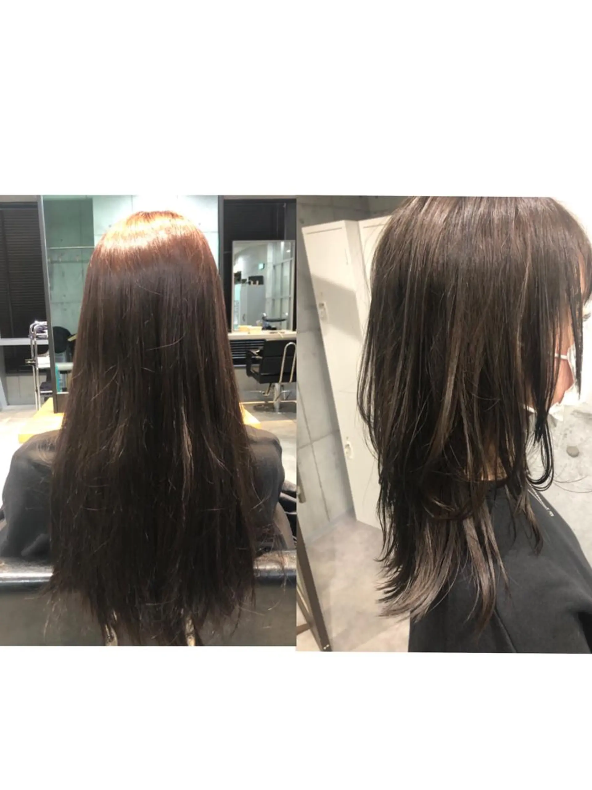 セミロング レイヤーカット ウルフカット ウルフレイヤー 💫newi💫村上 孝一のヘアスタイル