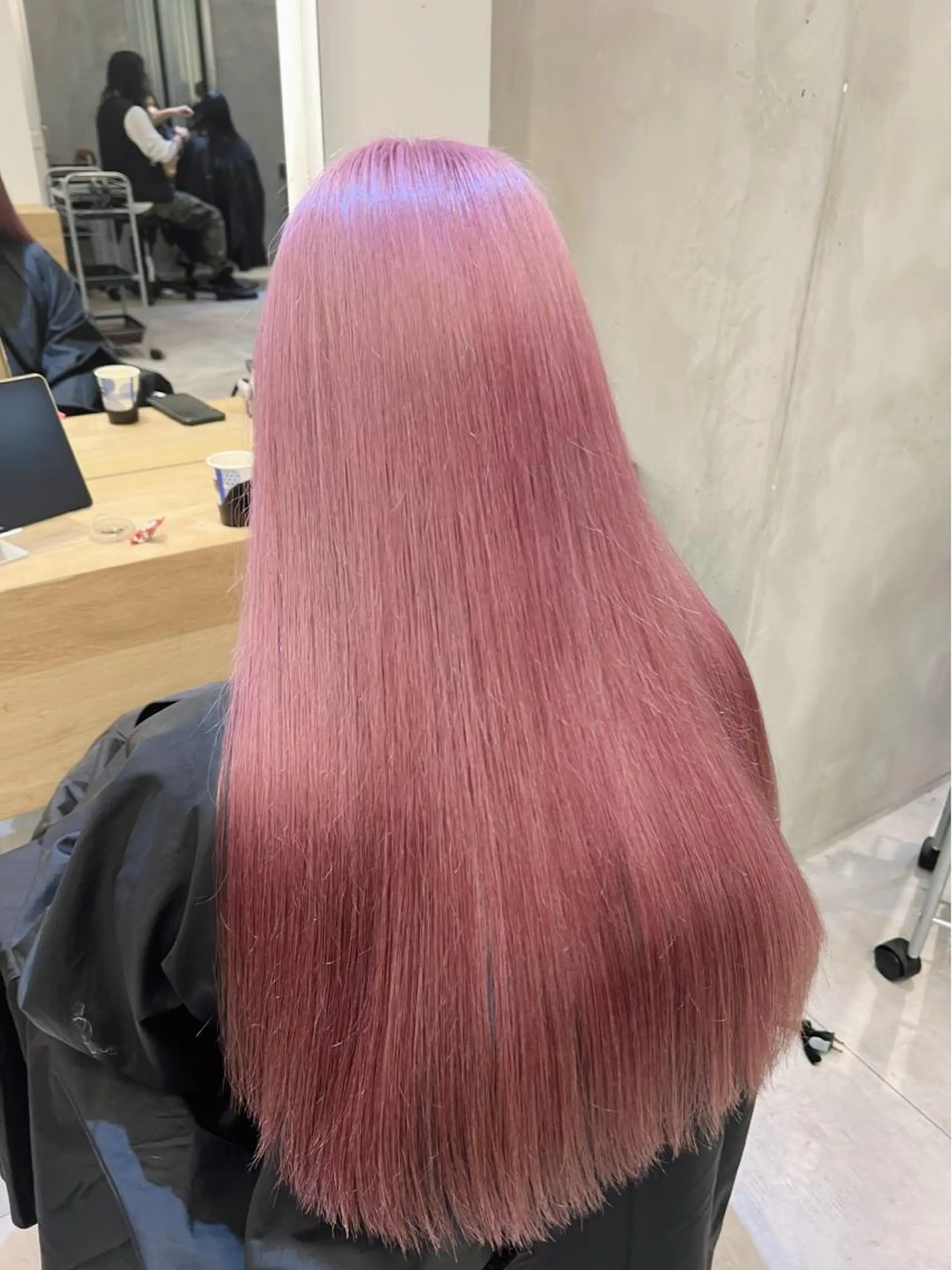 ロング カット ヘアカラー トリートメント 【渋谷】艶髪特化♡ 艶髪先生のヘアスタイル