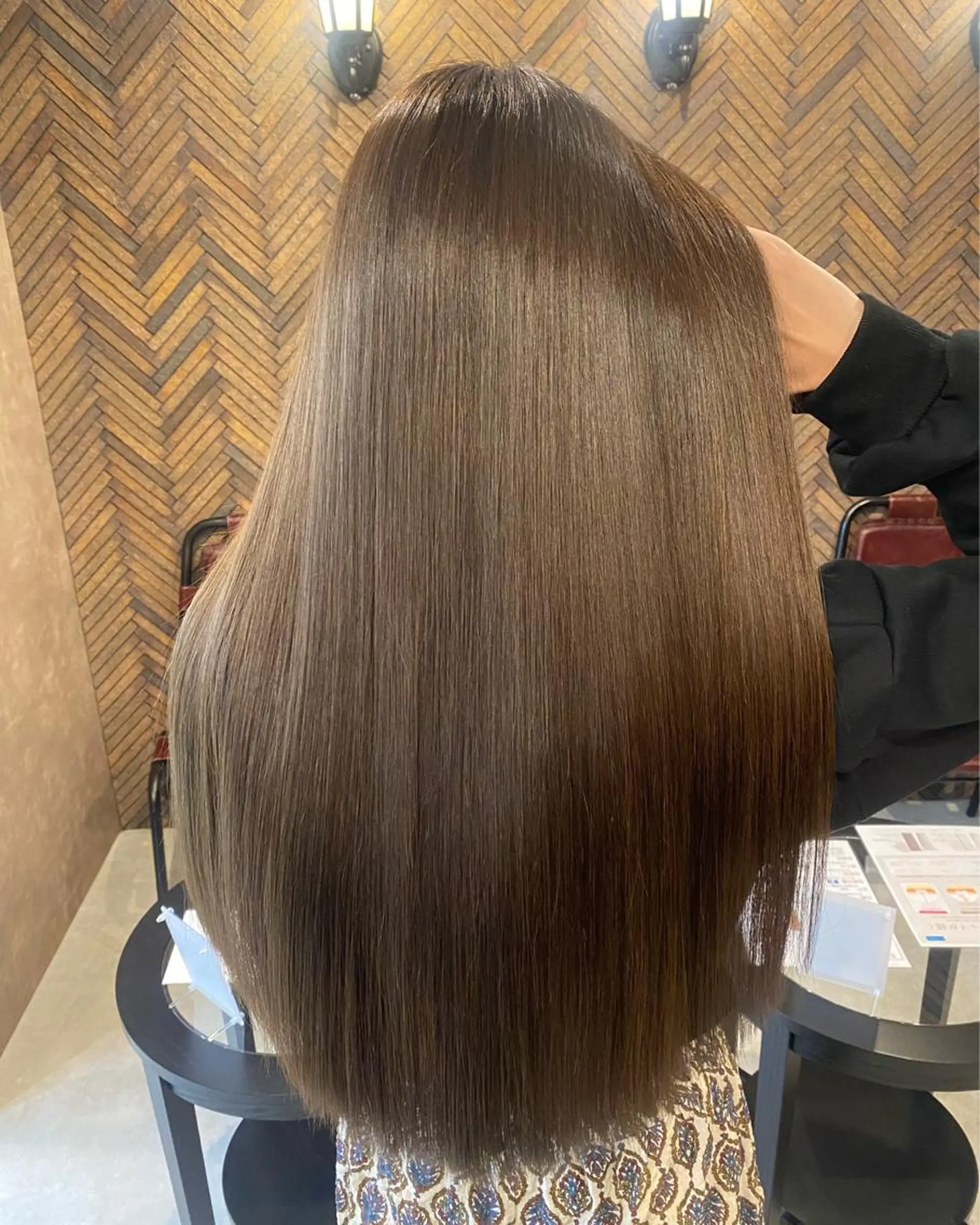 ロング カラー カット トリートメント tocca 💜石田愛結💜のヘアスタイル