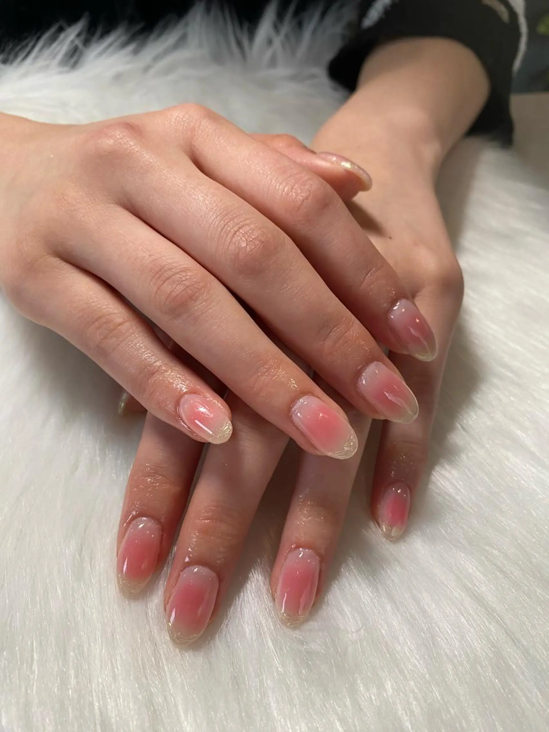 ネイル チークネイル ワンホンネイル lillion nail salon所属・Ru nail♡のネイルデザイン