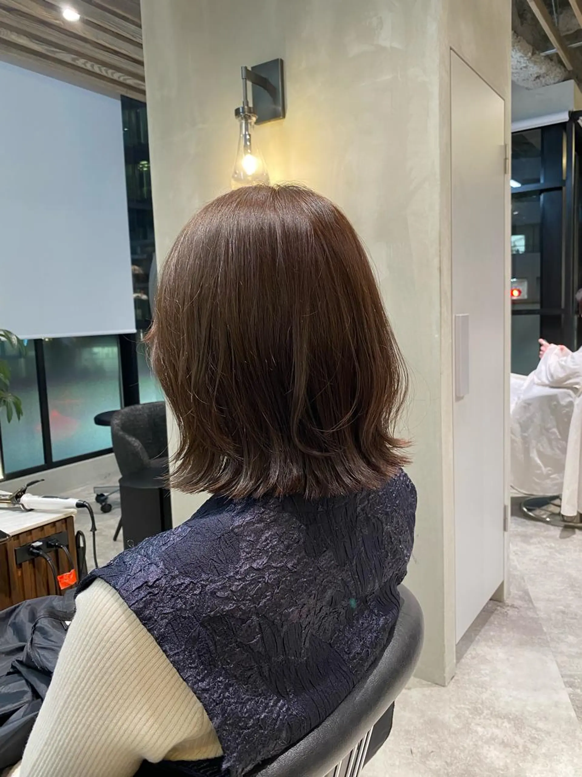 ミディアム カット ヘアカラー tocca筑紫口店所属・木代成 陽太のヘアスタイル