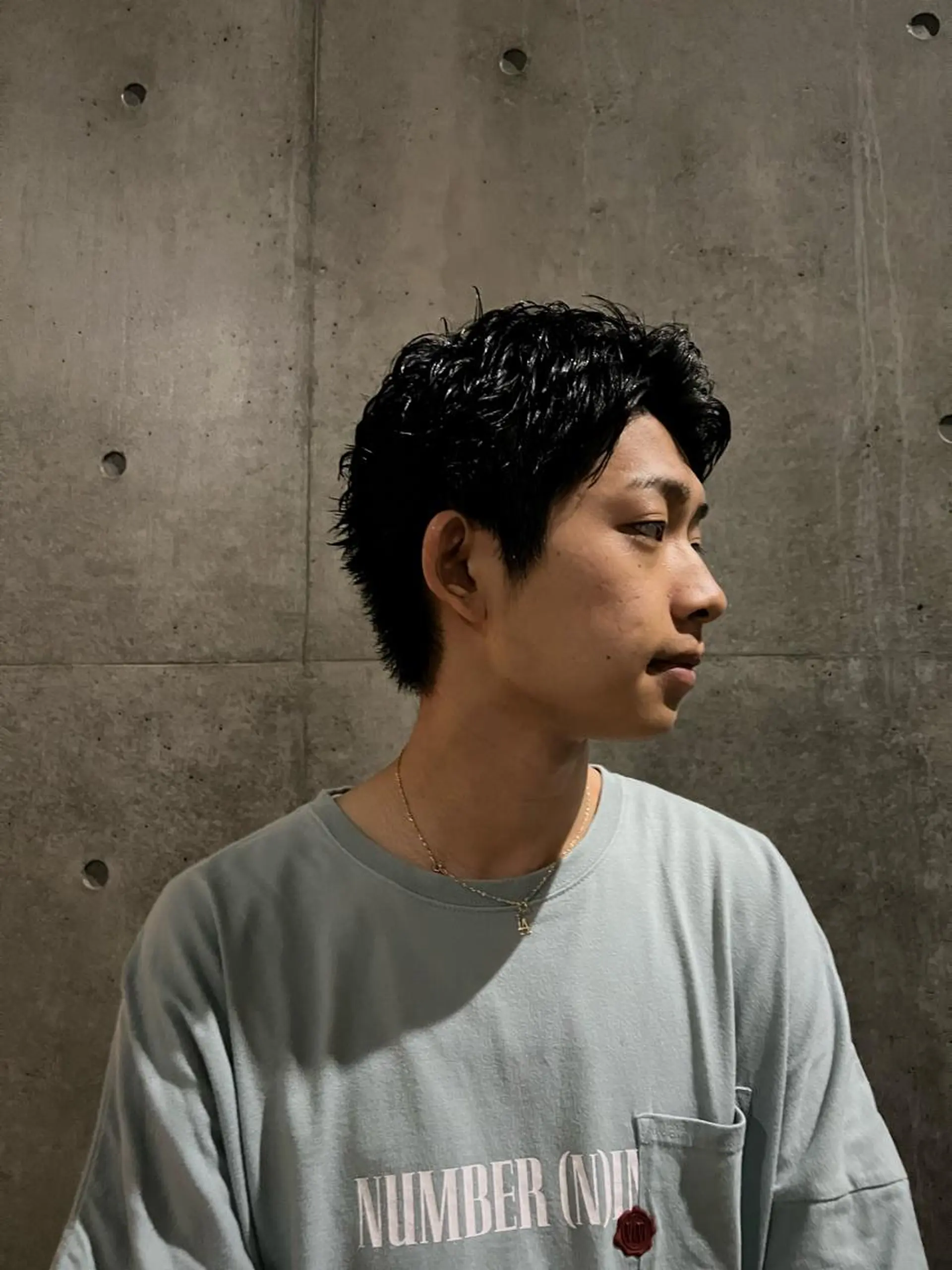 ショート カット メンズスタイリスト リュウジのヘアスタイル