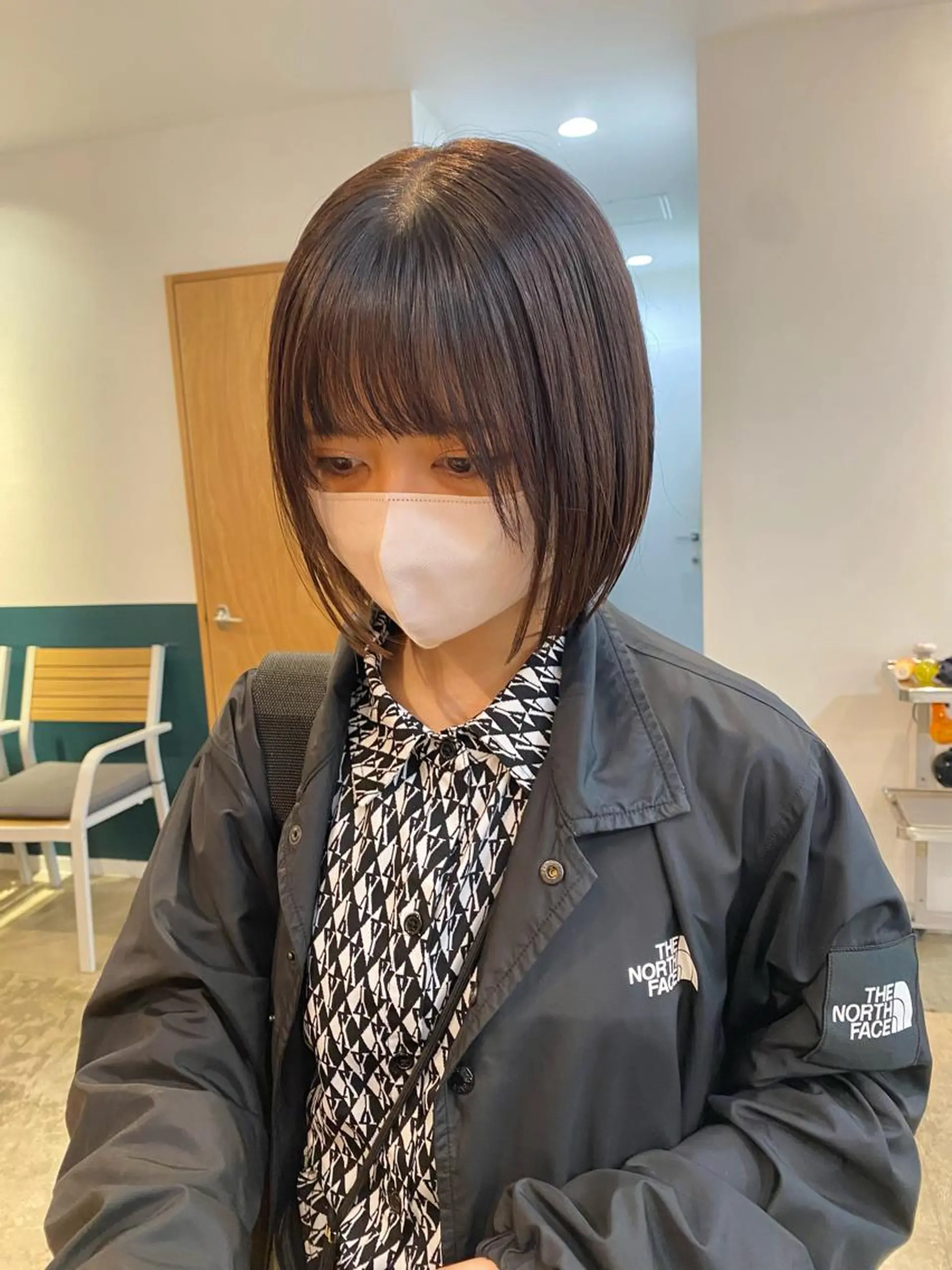 ショート カラー カット ヘアカラー 聖斗 /ハイトーン/パーマのヘアスタイル